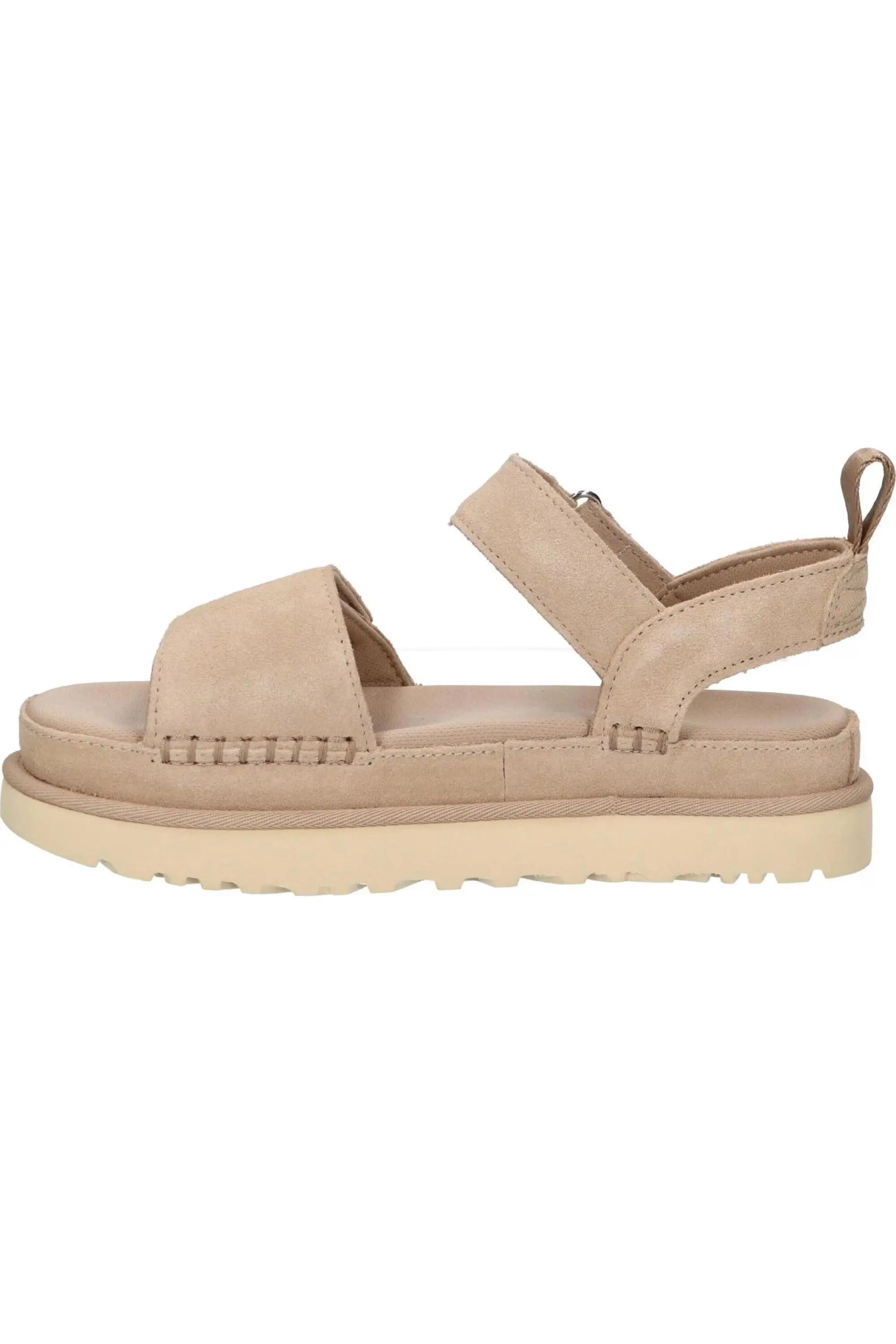Sandales pour femmes Ugg Goldenstar Marron. 4/5