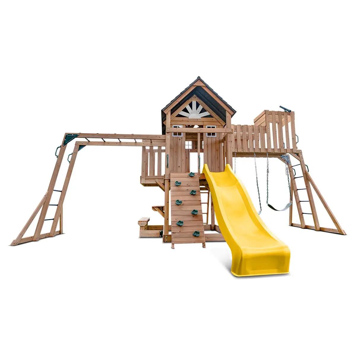 Lifespan Kids Kensington Play Centre Set with 2.2m Yellow Slide