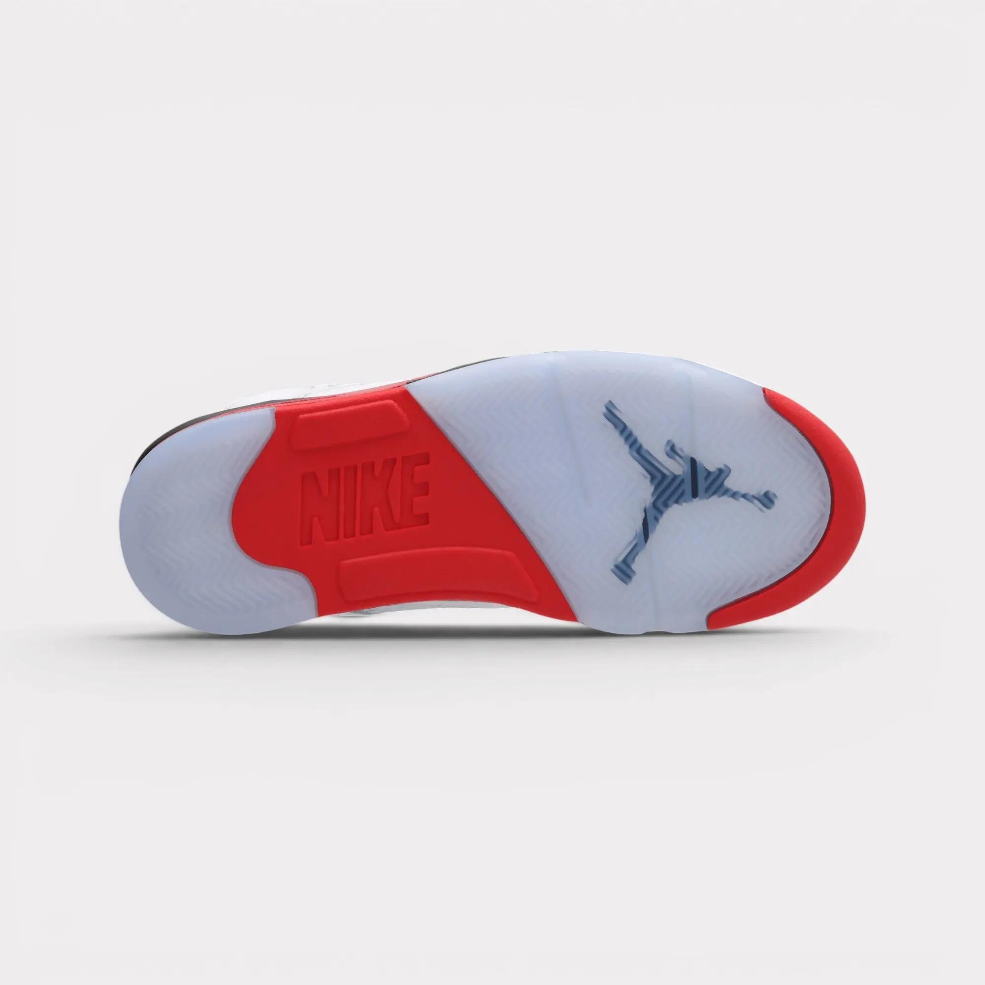 Jordan 5 Retro Fire Red Black Tongue (2025) 6/7