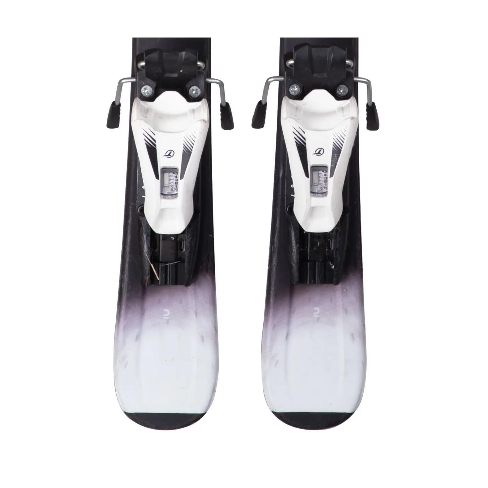 RECONDITIONNE - Ski Junior Wedze Boost 100 Pingouin + Fixations 4/4