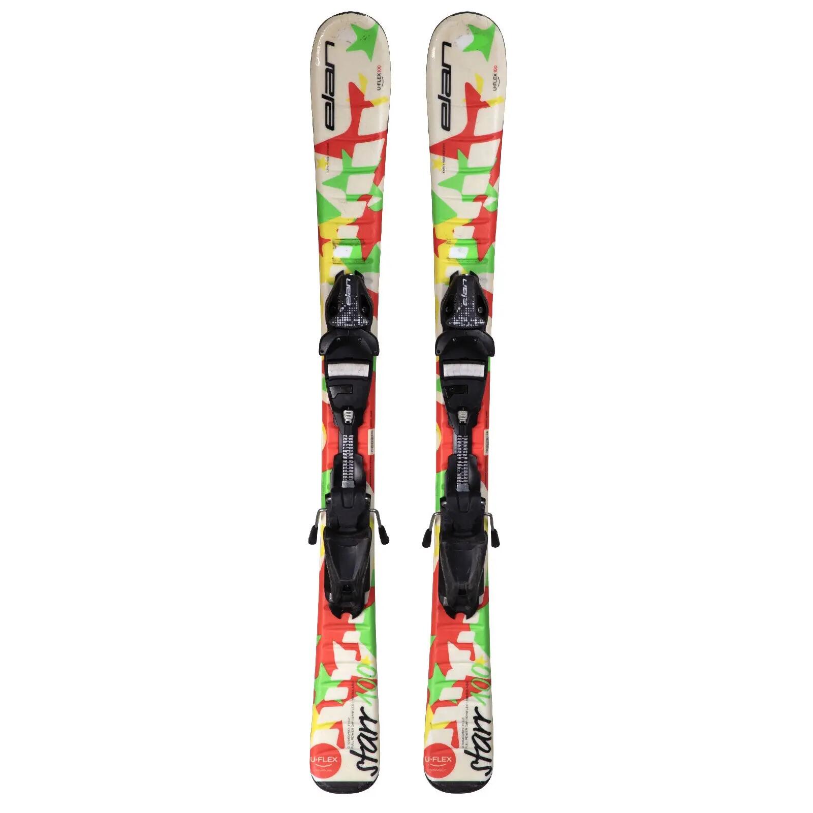 RECONDITIONNE - Ski Junior Elan Starr + Fixations 2/4