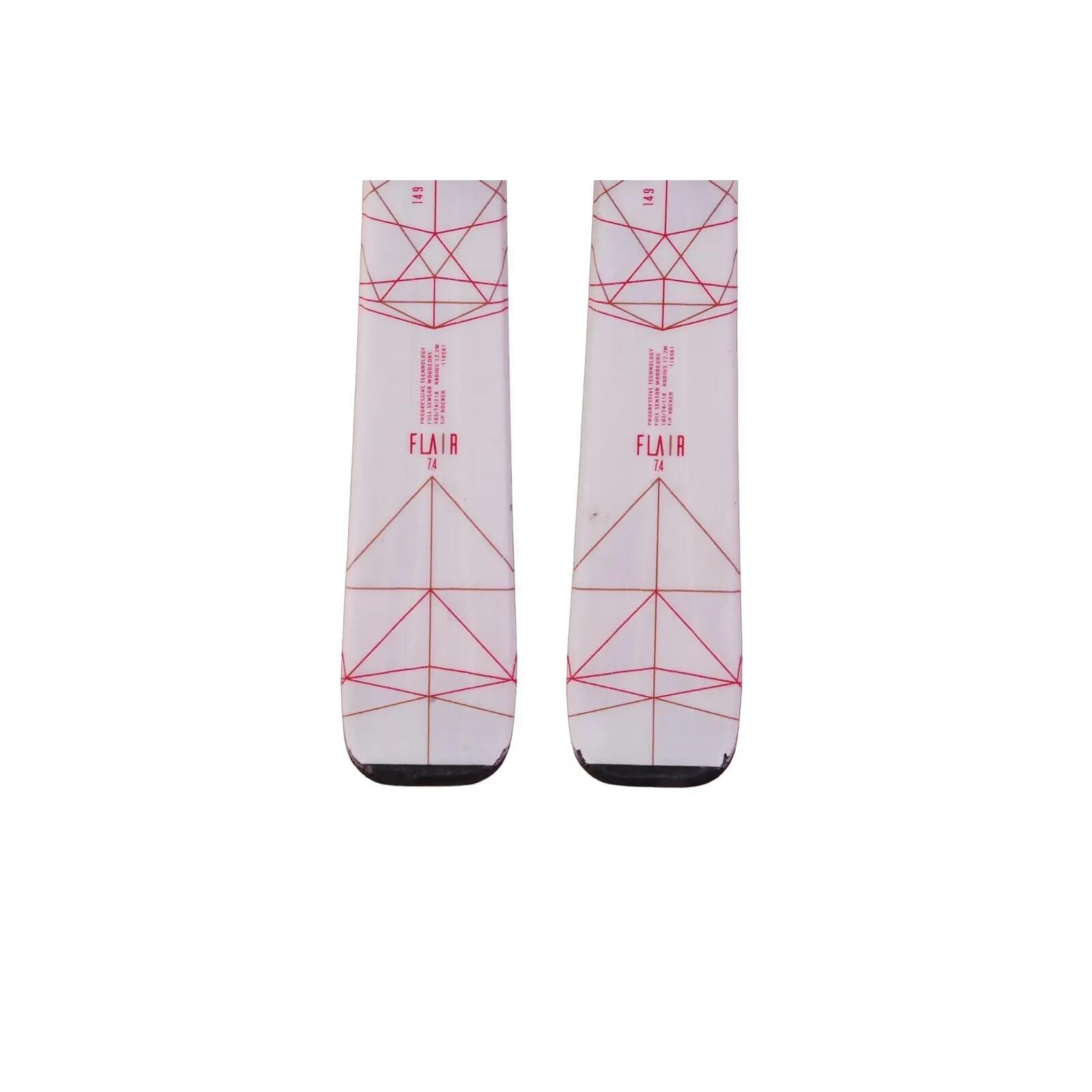RECONDITIONNE - Ski Volkl Flair 7.4 + Fixations 4/5