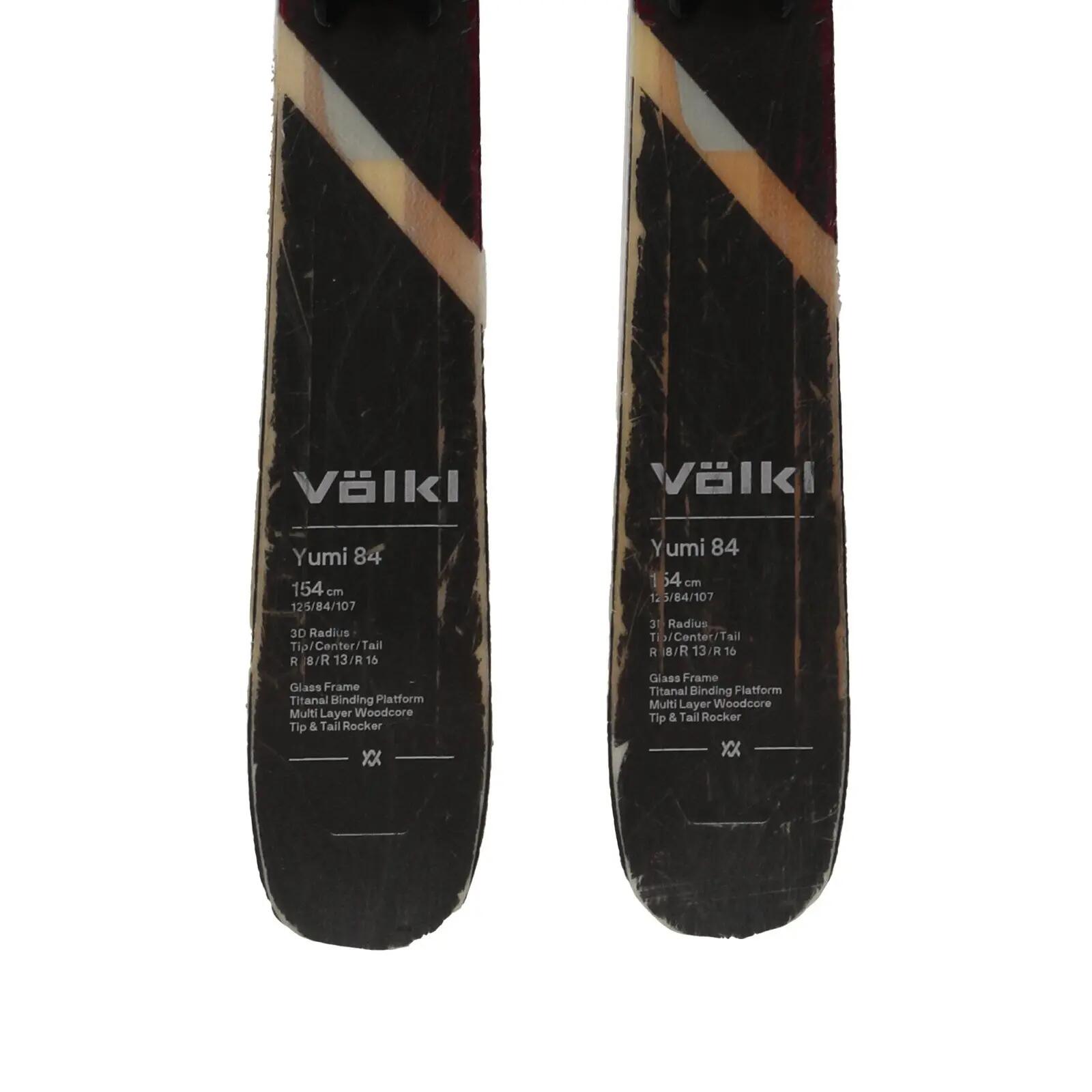 RECONDITIONNE - Ski Volkl Yumi 84 + Fixations 4/4
