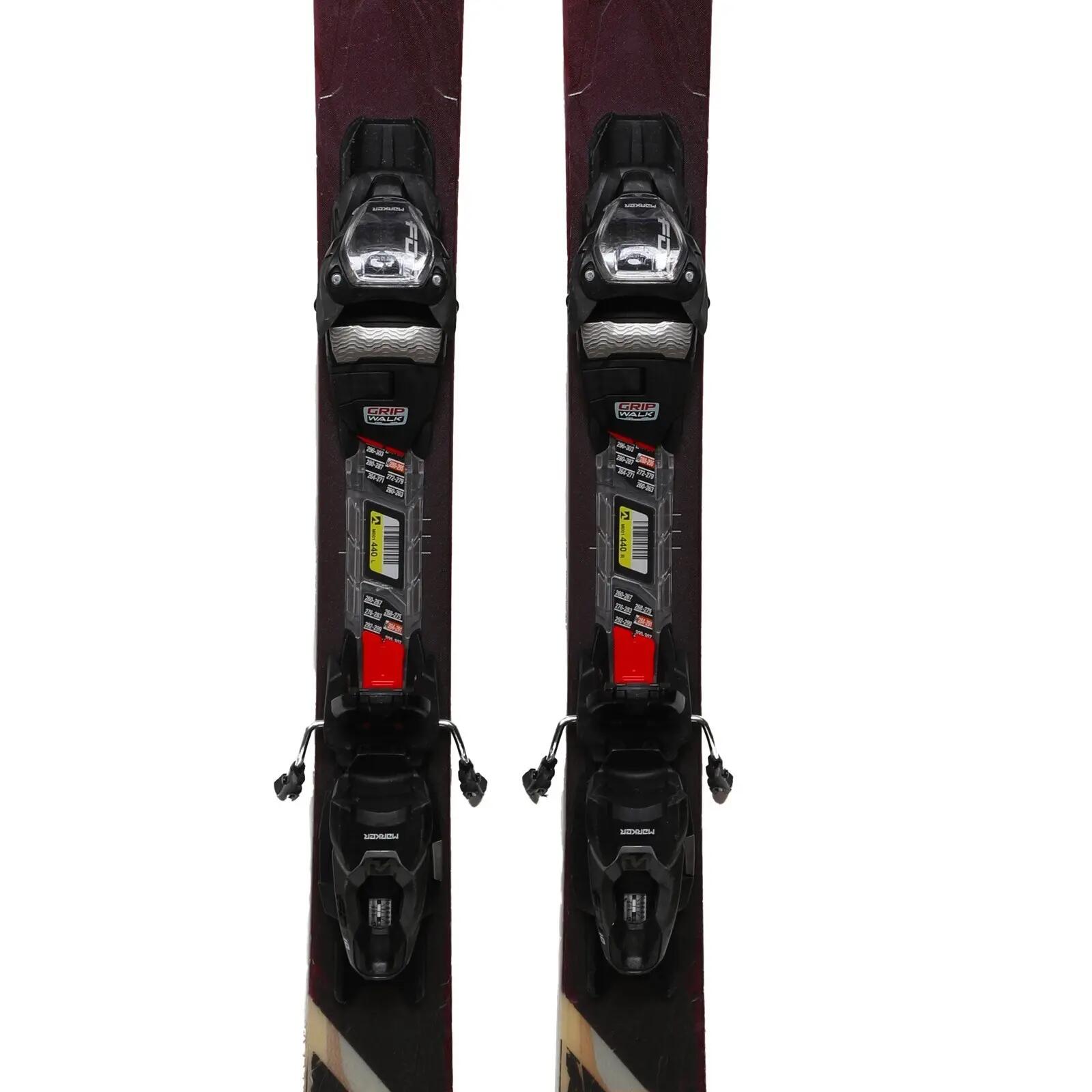 RECONDITIONNE - Ski Volkl Yumi 84 + Fixations 3/4