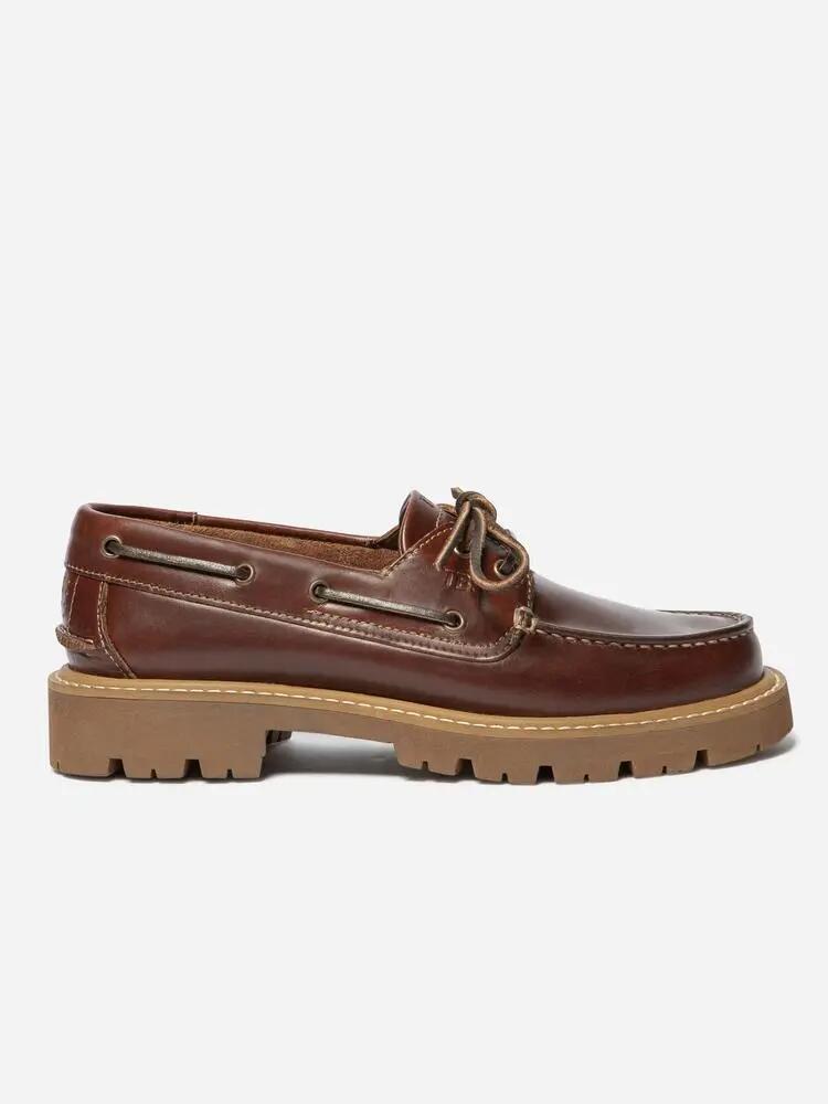 Chaussures bateau - Nautique - Femme - LAZARIA - Marron 3/5