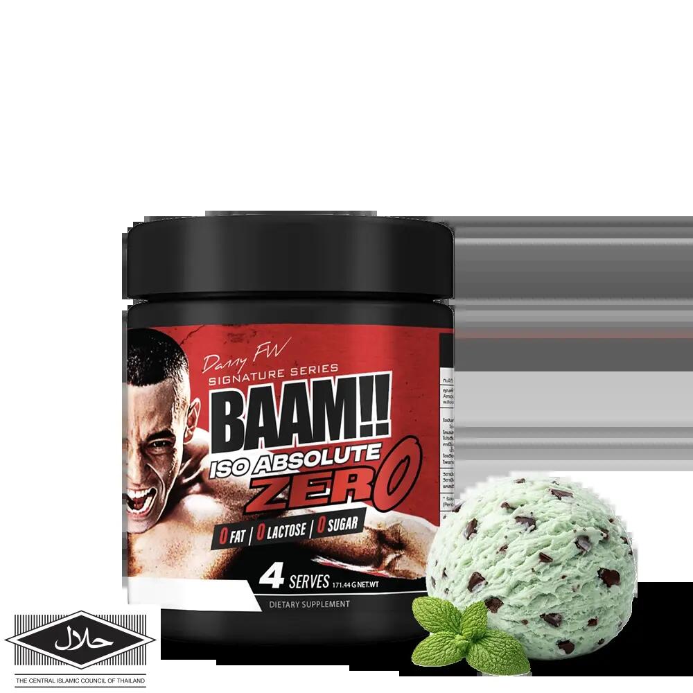 BAAM ISO ABSOLUTE ZERO -  4 SERVINGS Mint Chocolate