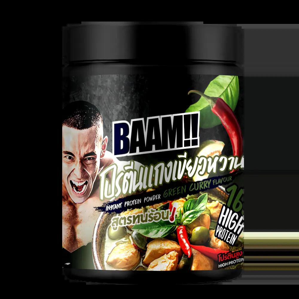 WHEY PROTEIN DANNY THAI KITCHEN BAAM - 12 SERVINGS NO.3 GREEN CURRY PROTEIN
