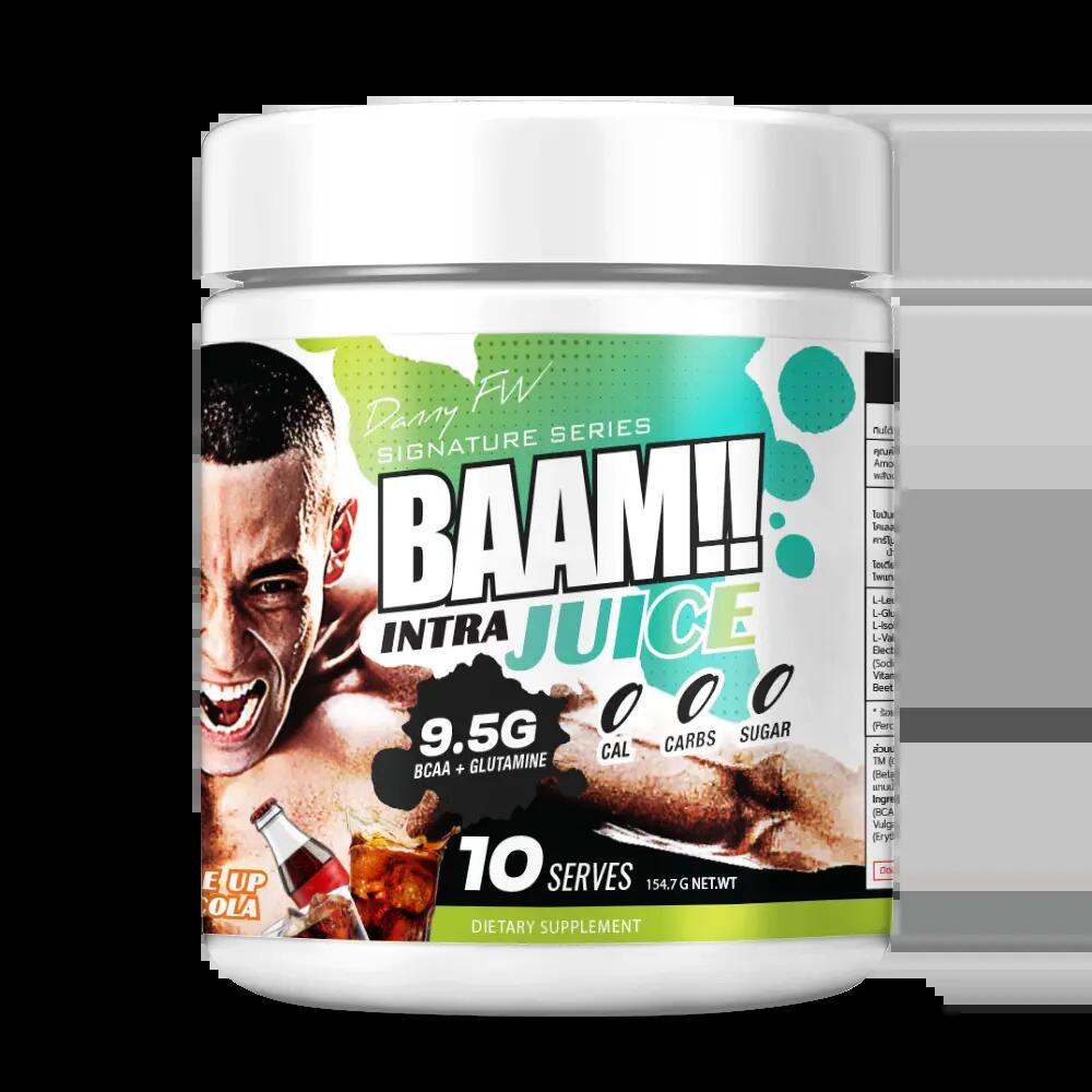 INTRA JUICE BAAM - 10 SERVINGS REVIVE WATERMELON | BCAA 7G + GLUTAMINE 2.5G + ELECTROLYTES 1100MG