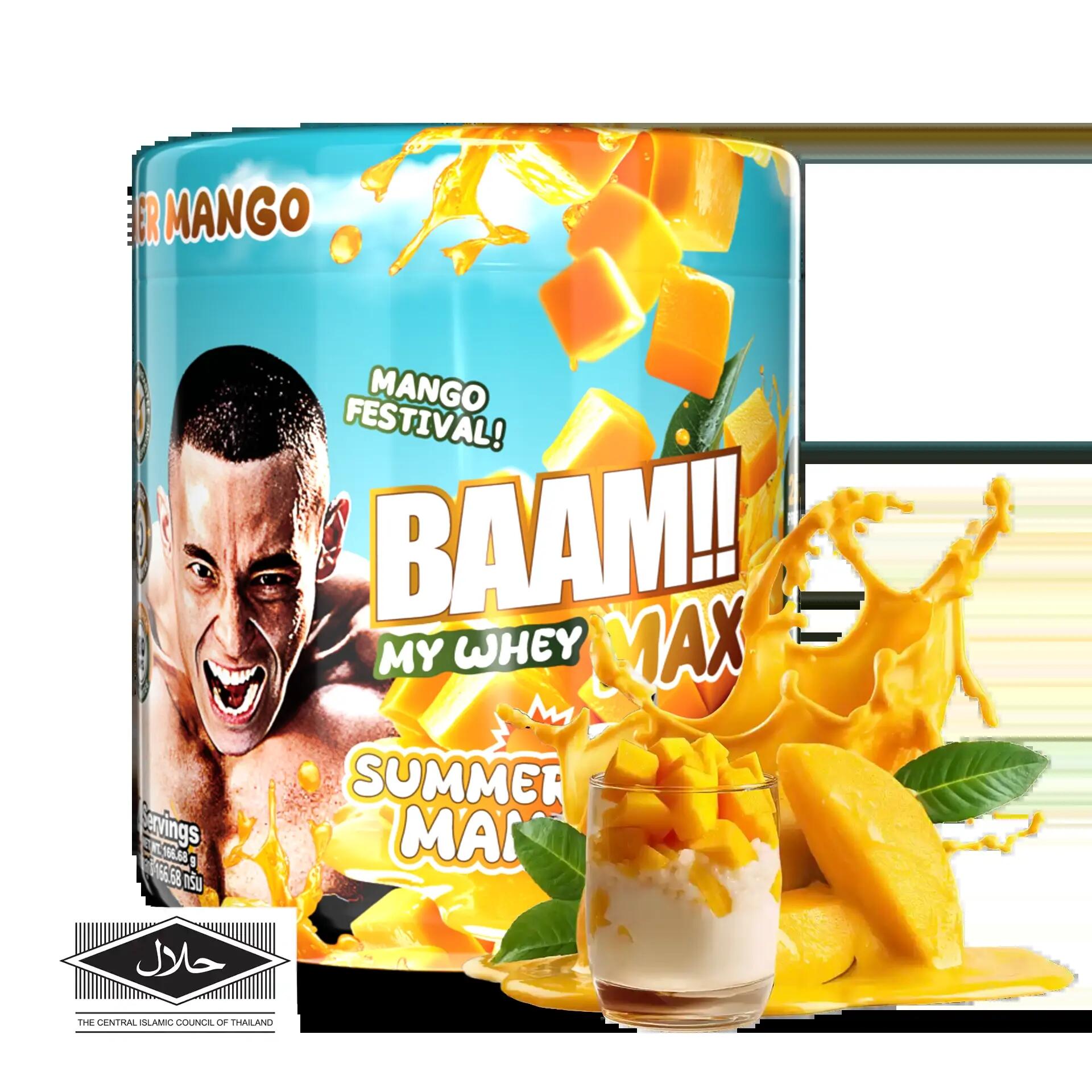 BAAM MY WHEY PROTEIN MAX - 4 SERVINGS Mango
