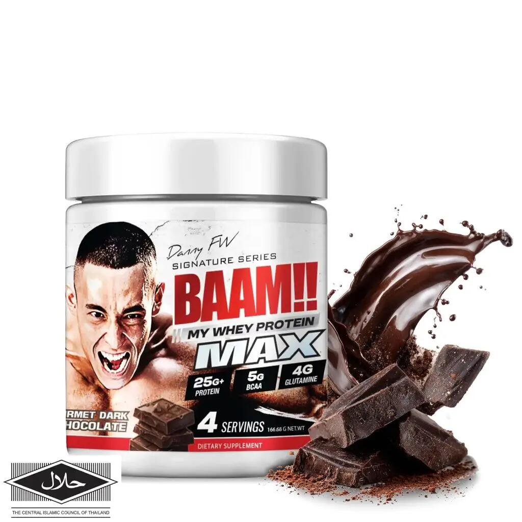 BAAM MY WHEY PROTEIN MAX - 3 LB Dark Chocolate [GZ]