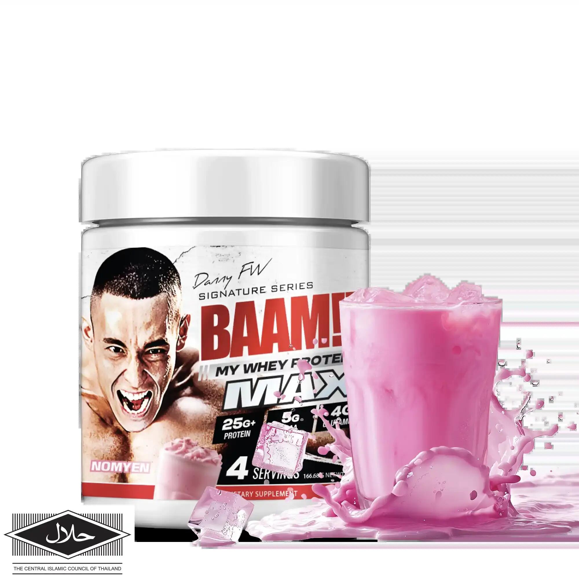 BAAM MY WHEY PROTEIN MAX - 4 SERVINGS Nom Yen