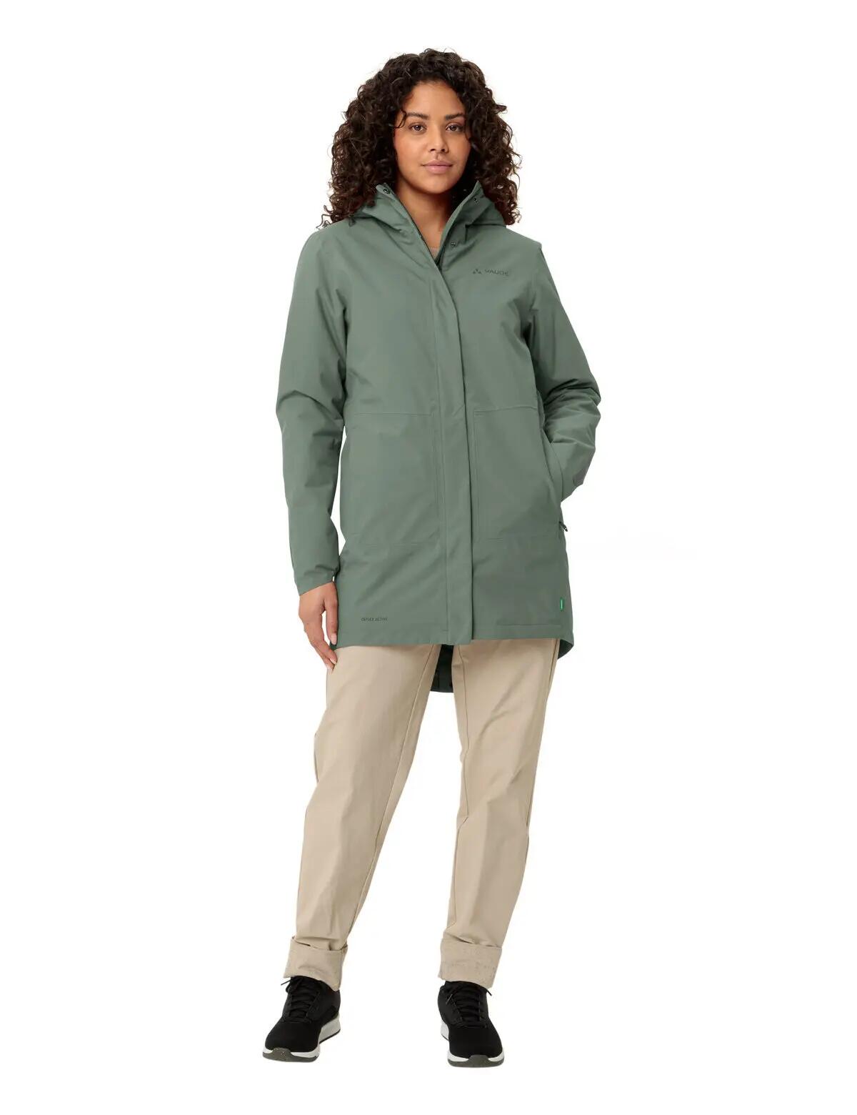 Parka à capuche femme VAUDE Cyclist II 7/7