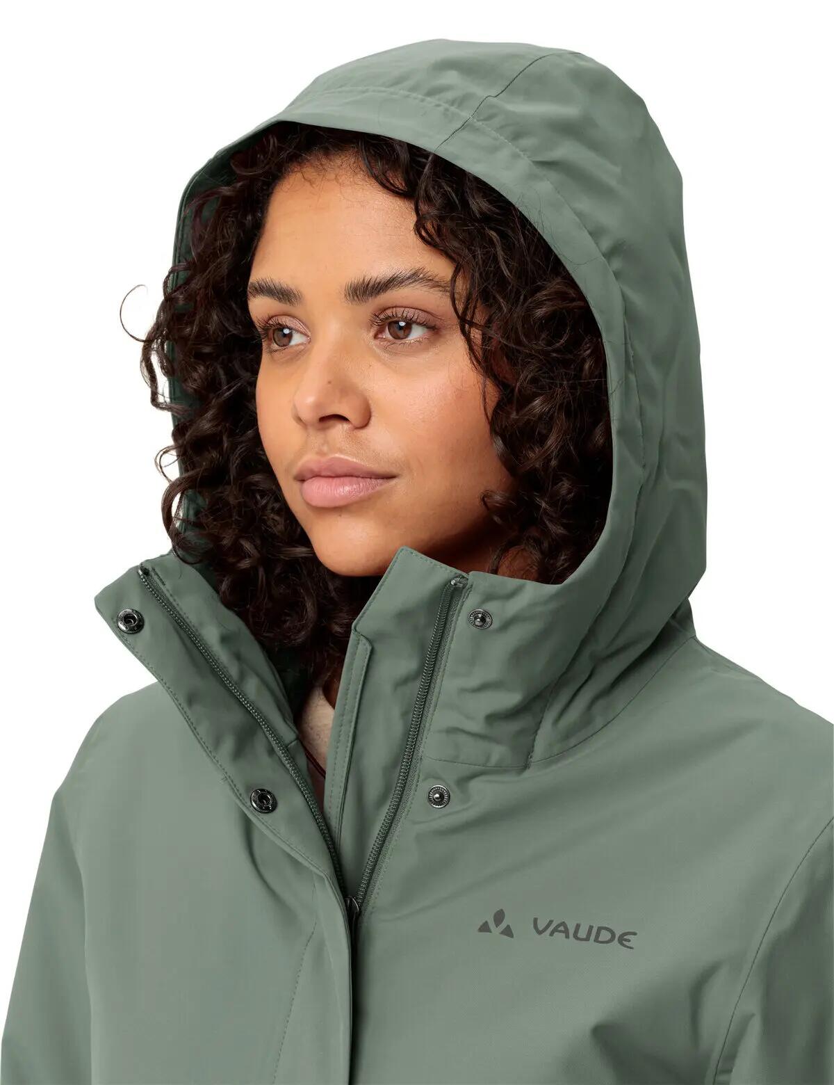 Parka à capuche femme VAUDE Cyclist II 6/7