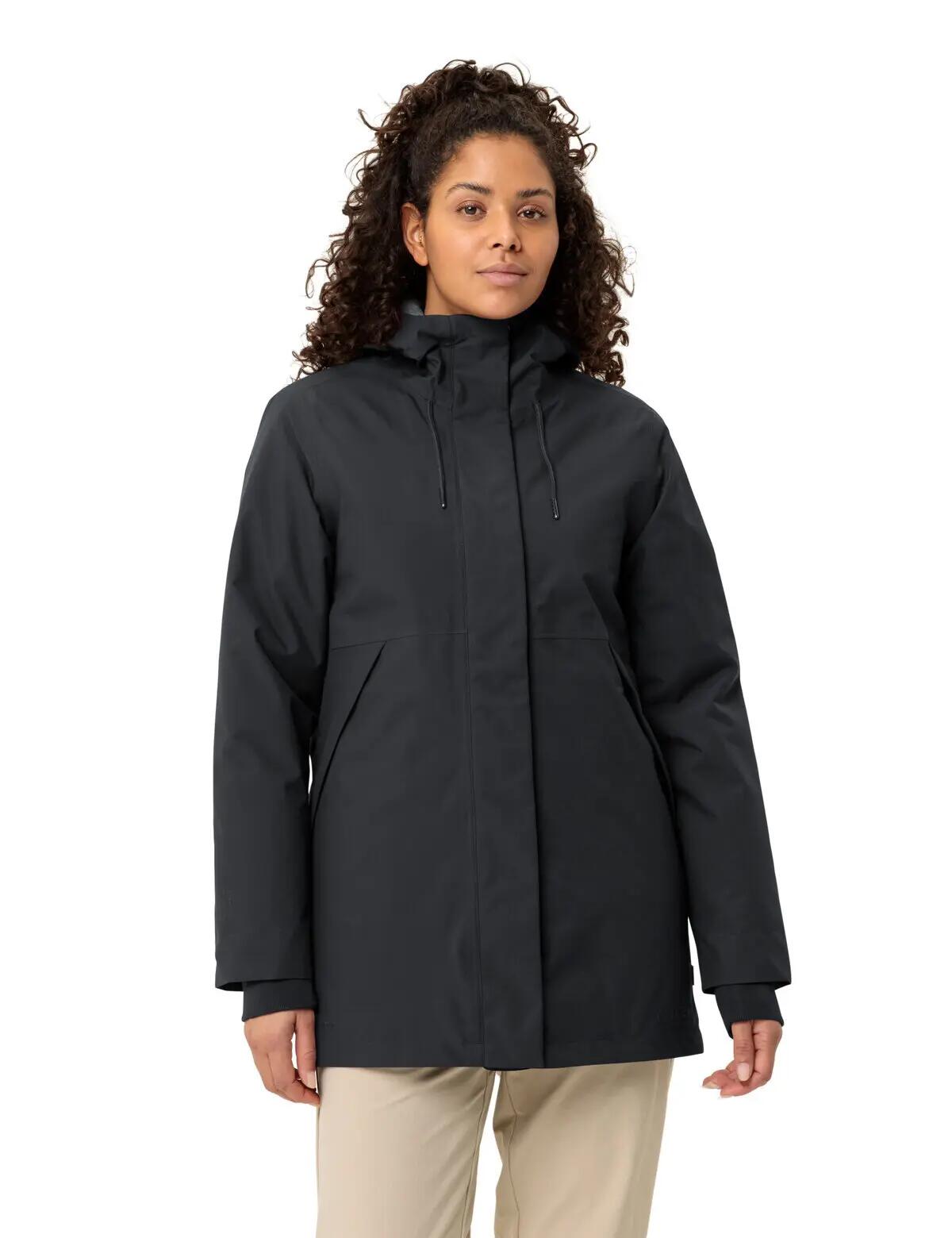 Parka con capucha para mujer VAUDE Coreway 3/6