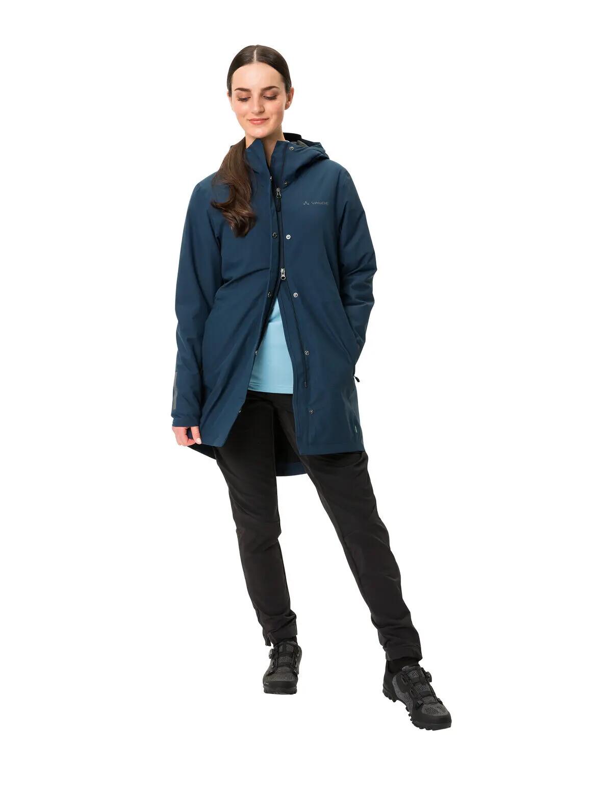 Parka à capuche femme VAUDE Cyclist II 6/7