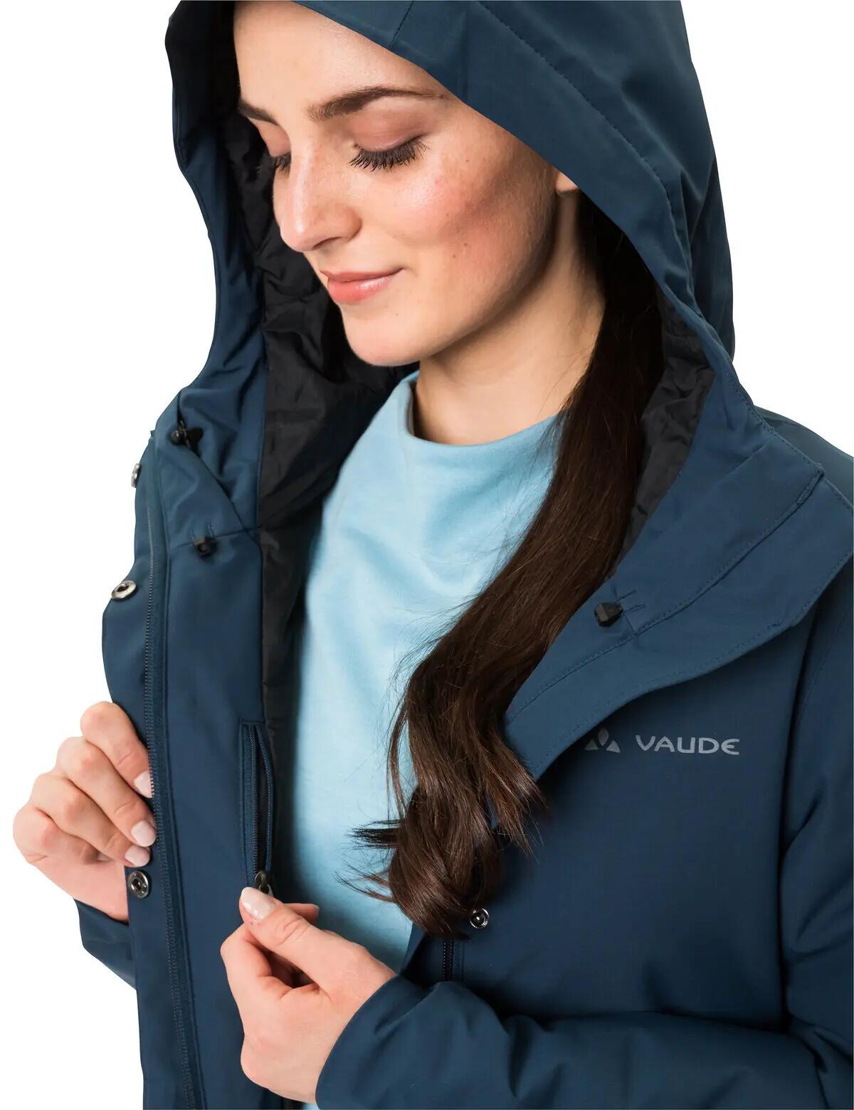 Parka à capuche femme VAUDE Cyclist II 4/7