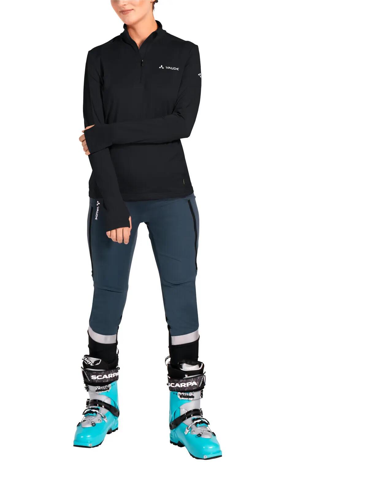 Pull polaire half-zip femme VAUDE Livigno II 2/7