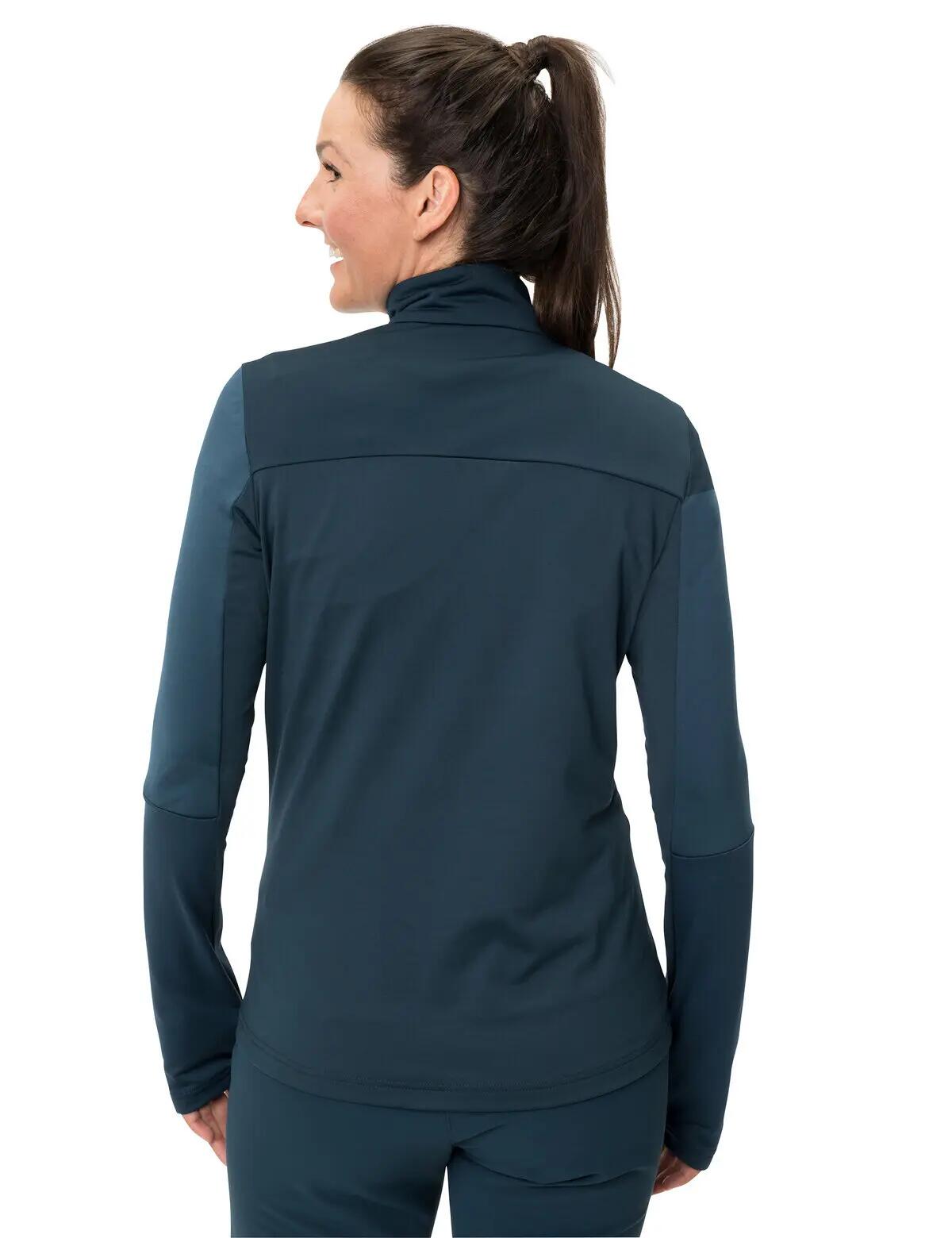 Sudadera polar con media cremallera para mujer VAUDE Livigno II 4/7