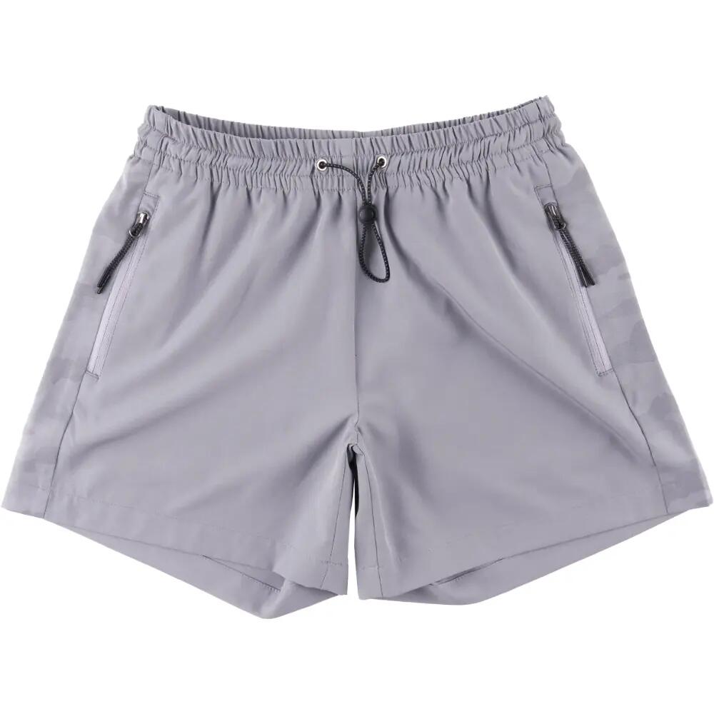 Women's Windbreaker Shorts - Medium Grey(43221521-12)