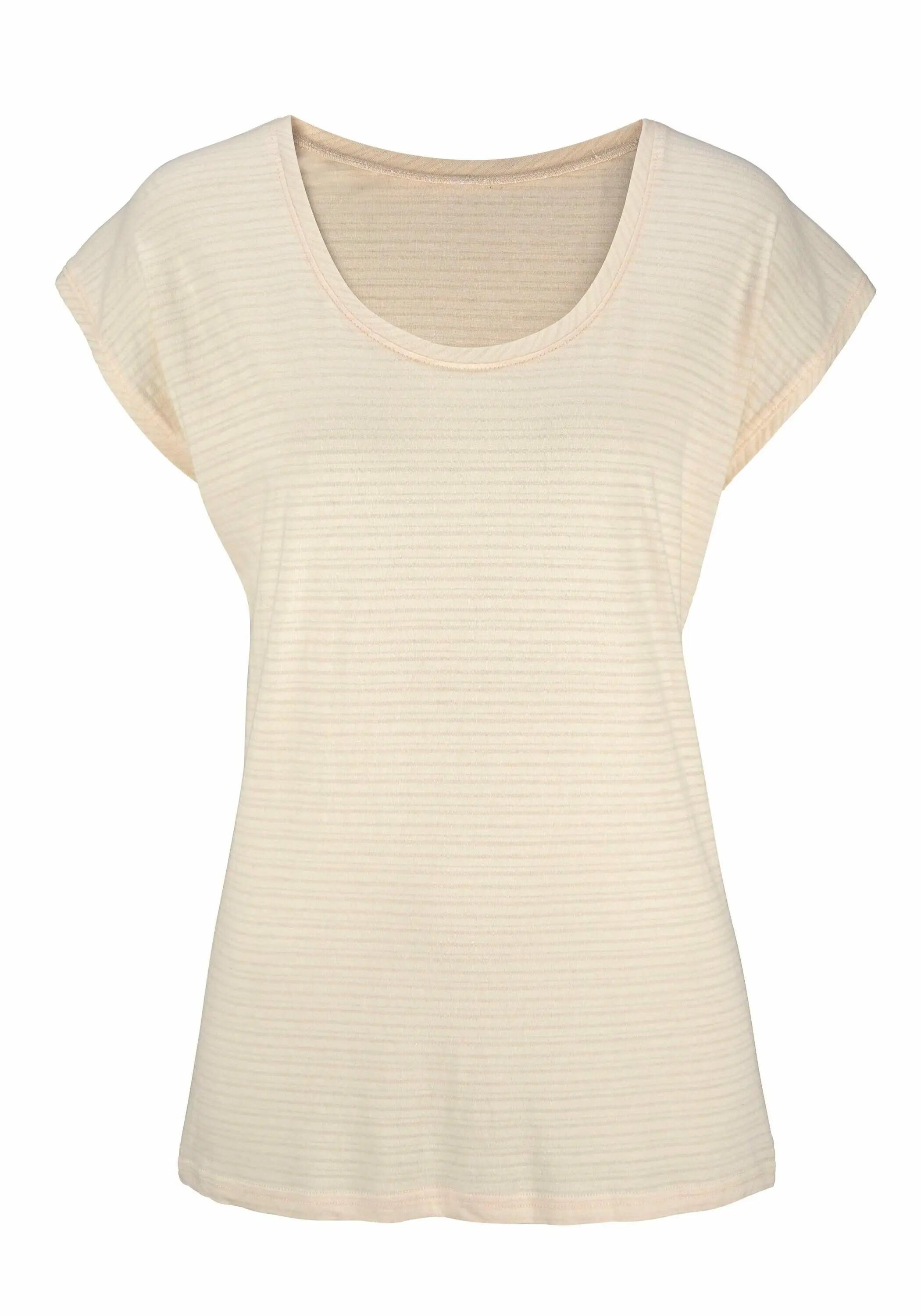 Damen Beachtime T-Shirts (2 Stück) mit feinem Streifen 9/10