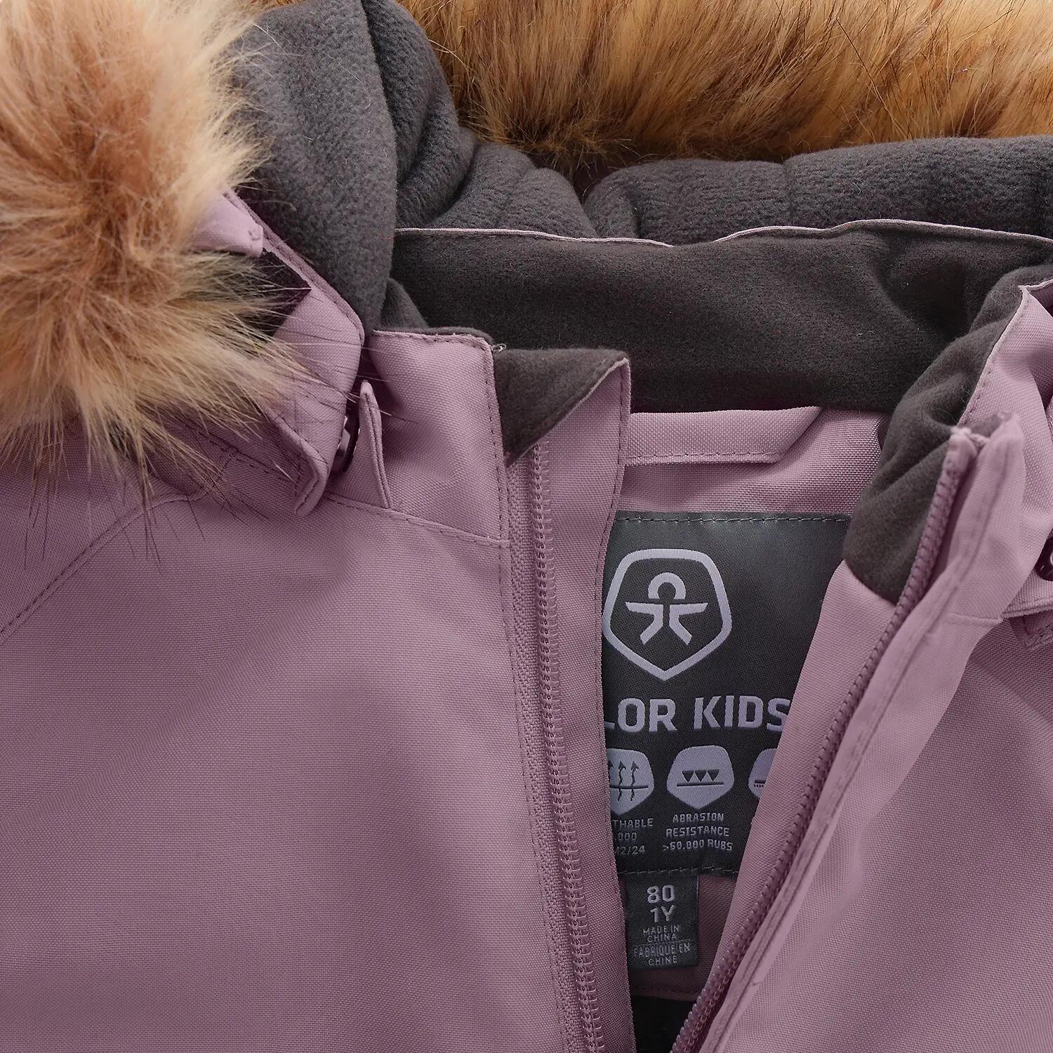 Kinder Overall W. Fake Fur 4/4
