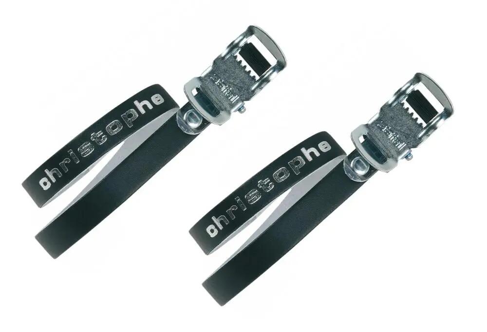 Zéfal Pedalhaken Christophe S M Pedal Haken Retro Pedalriemen Paar 516 schwar... 3/3