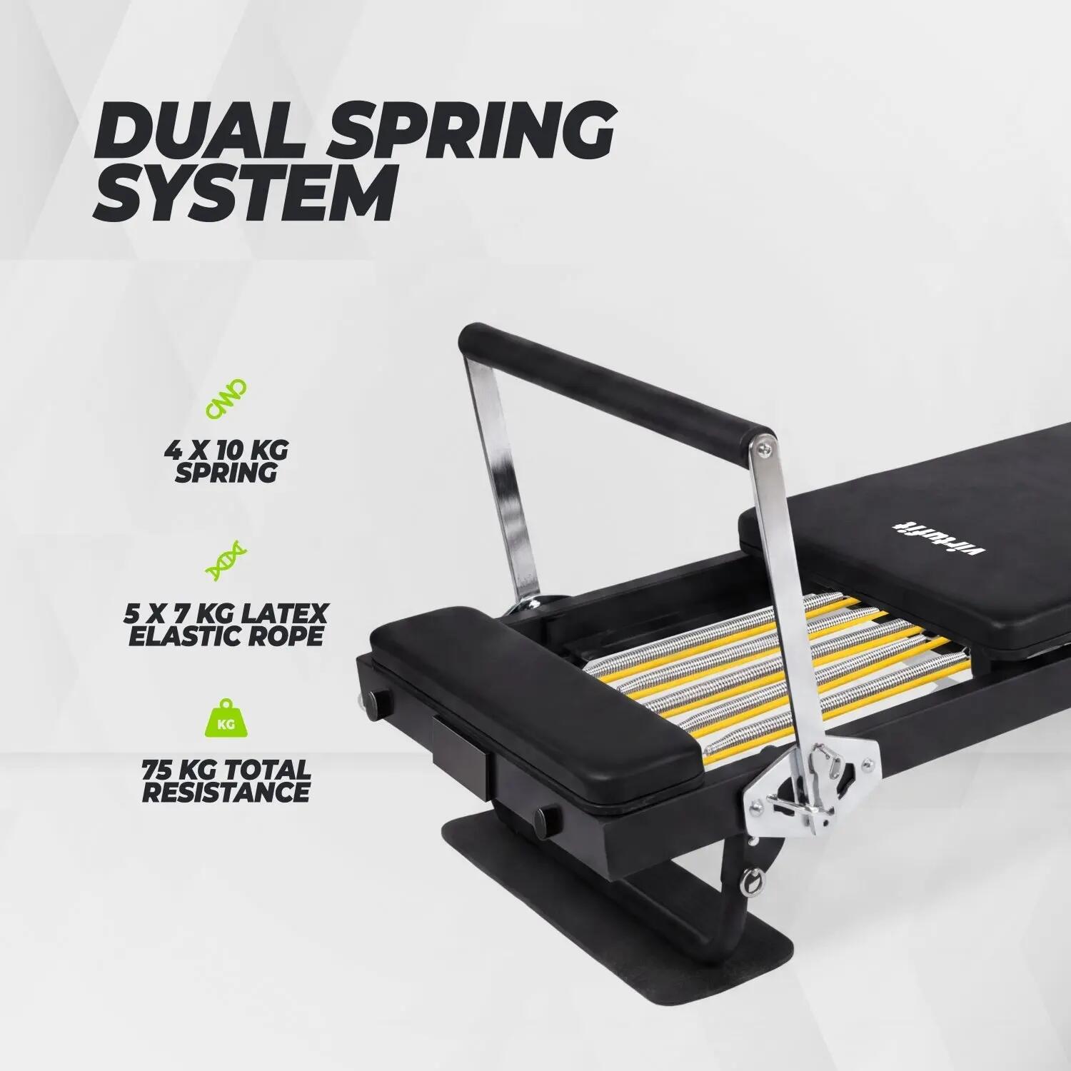 Pilates Reformer - Noir 4/7
