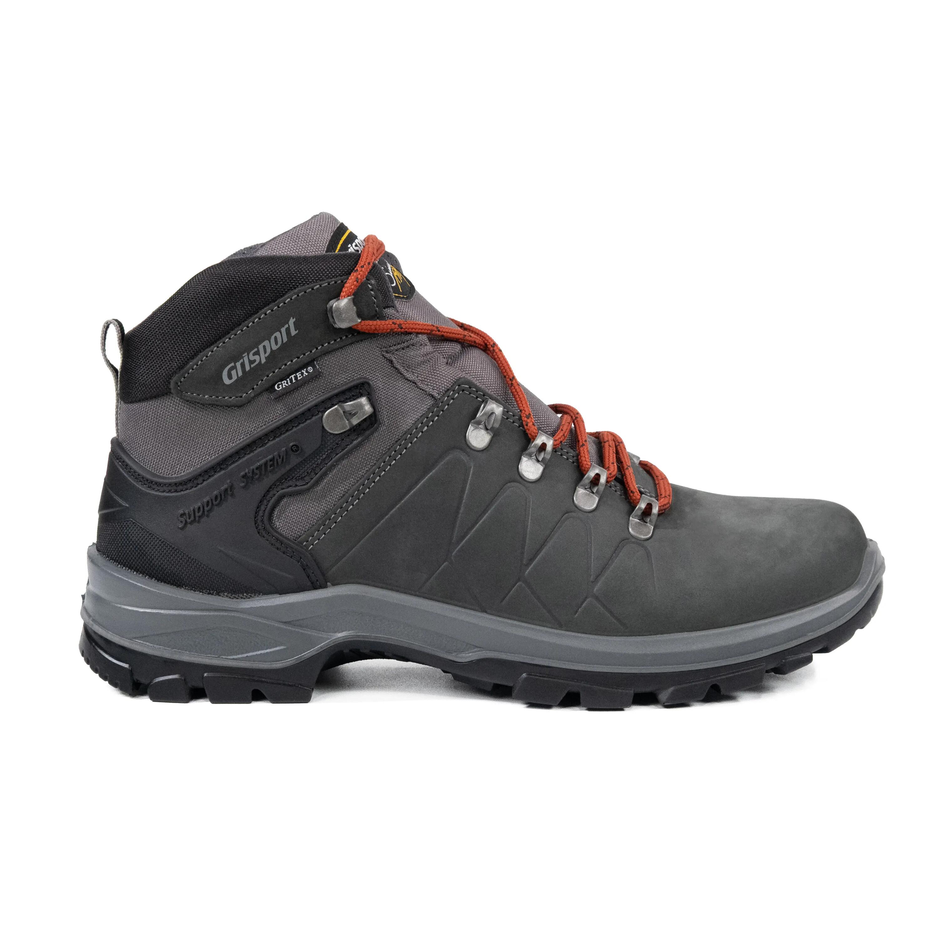 Gritex Men's Mid Ankle Hiking Shoes 14503-N9G-Anthracite -  1