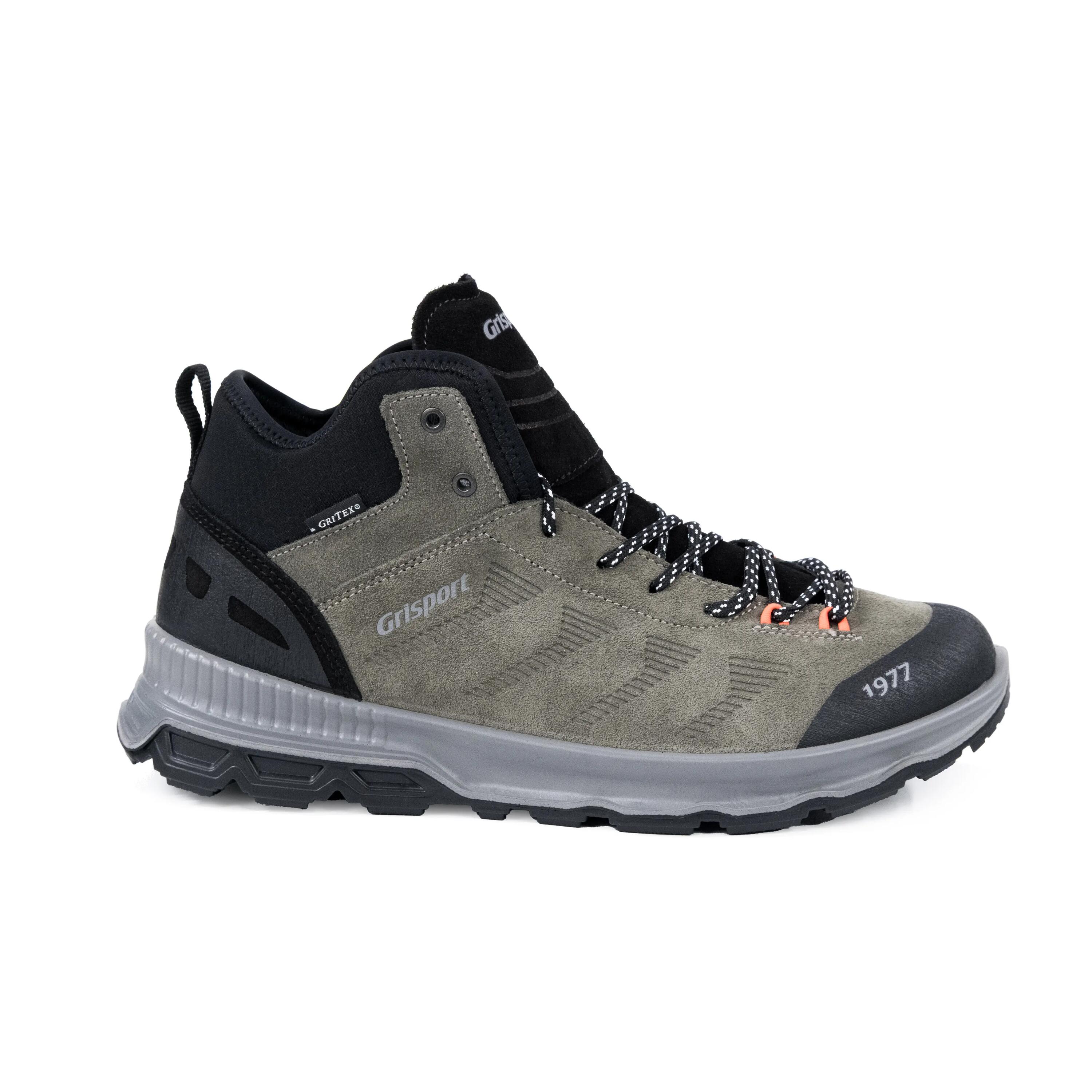 Gritex Men's Mid Ankle City Trail Shoes 14831-V5G-Green -  1