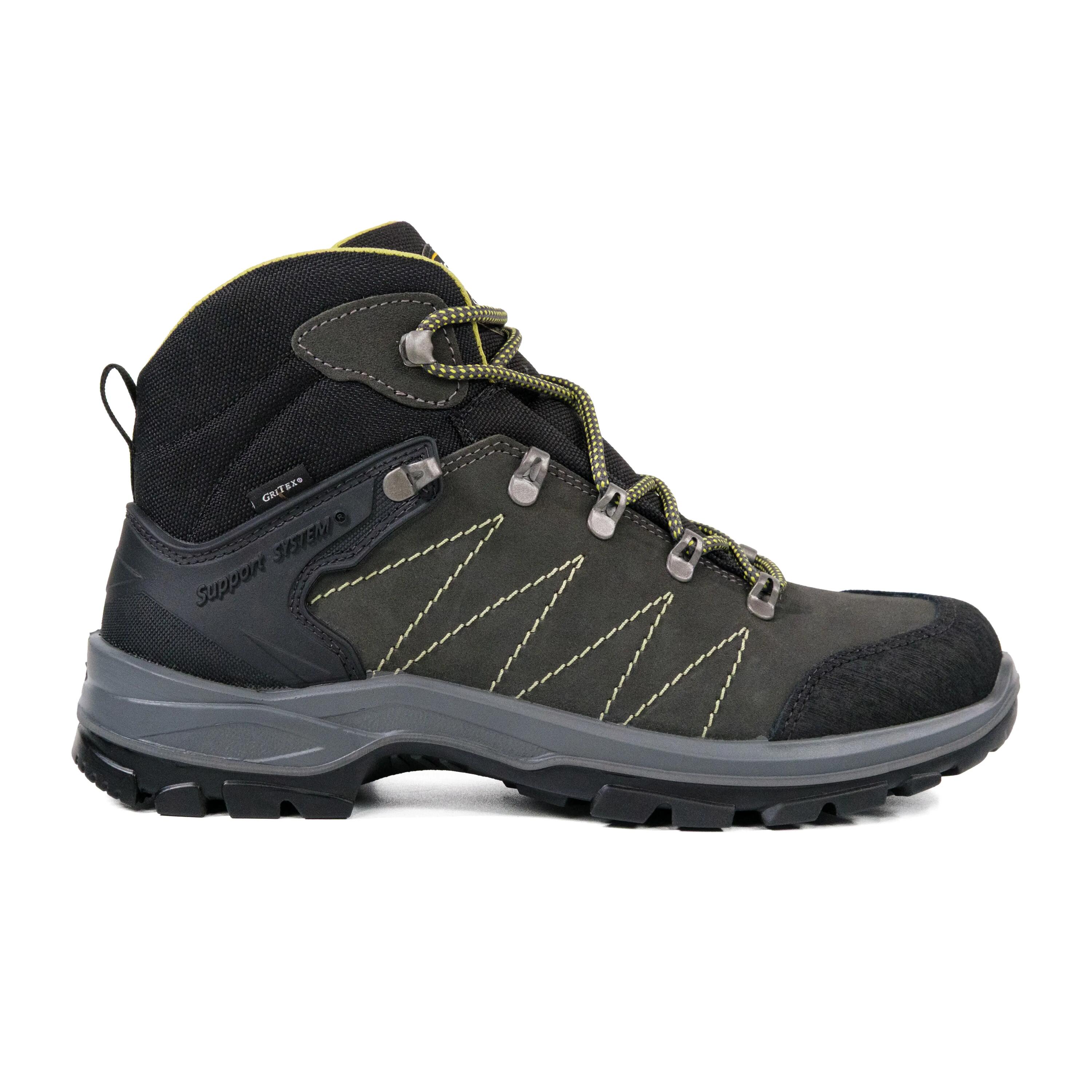 Gritex Men's Mid Ankle Hiking Shoes 14543-S1G-Grey -  1