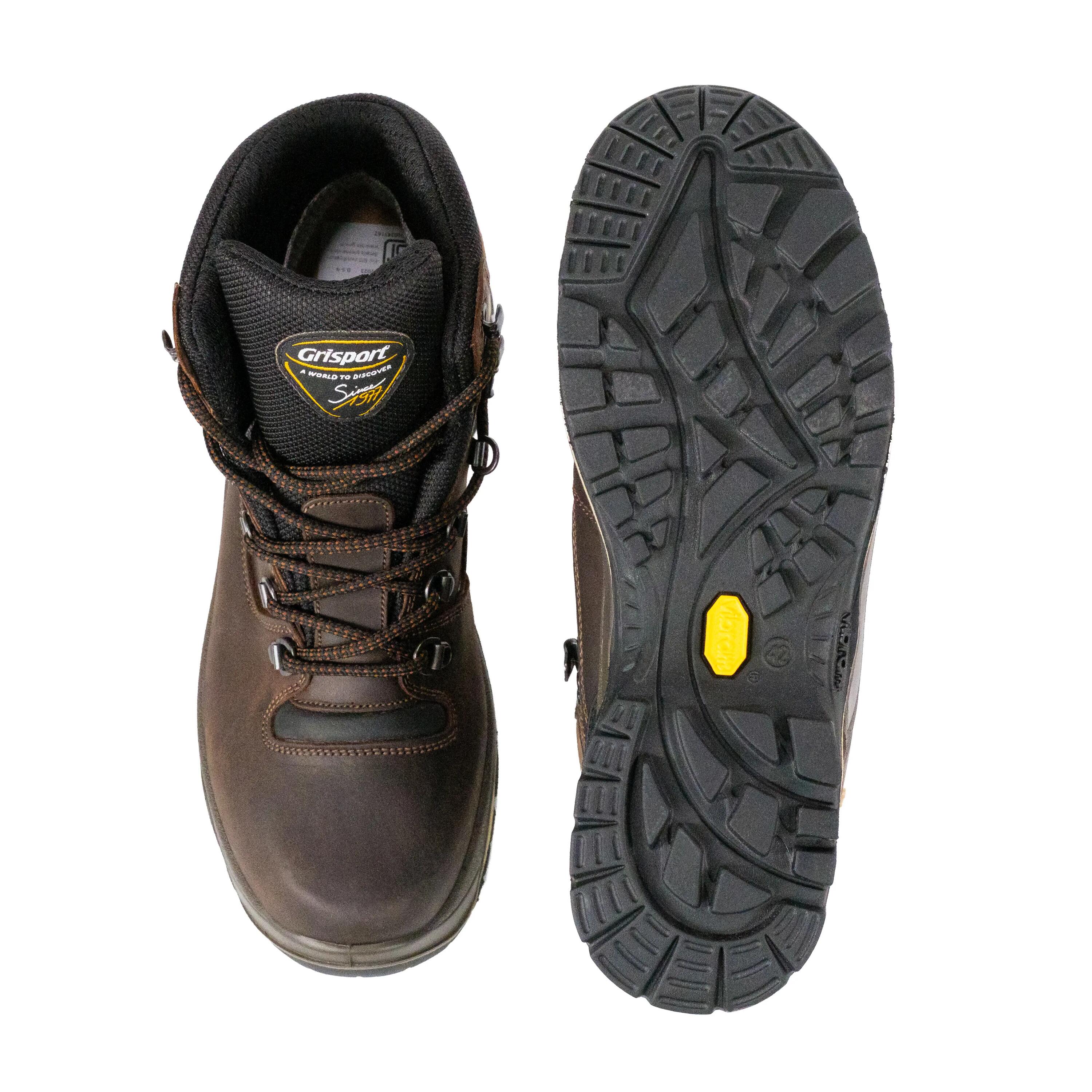 Gritex Men's Mid Ankle Trekking Shoes 11205-D15G-Brown -  5