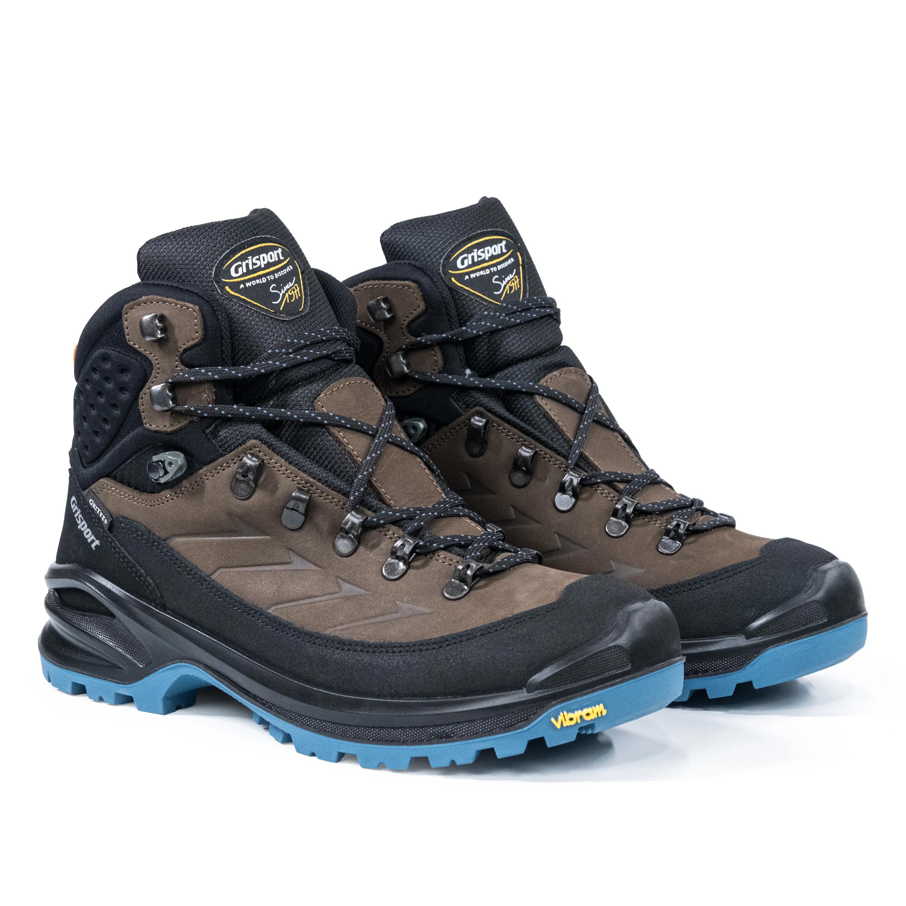 Gritex Men's Mid Ankle Hike Plus Shoes 15205-N28G-Brown -  5