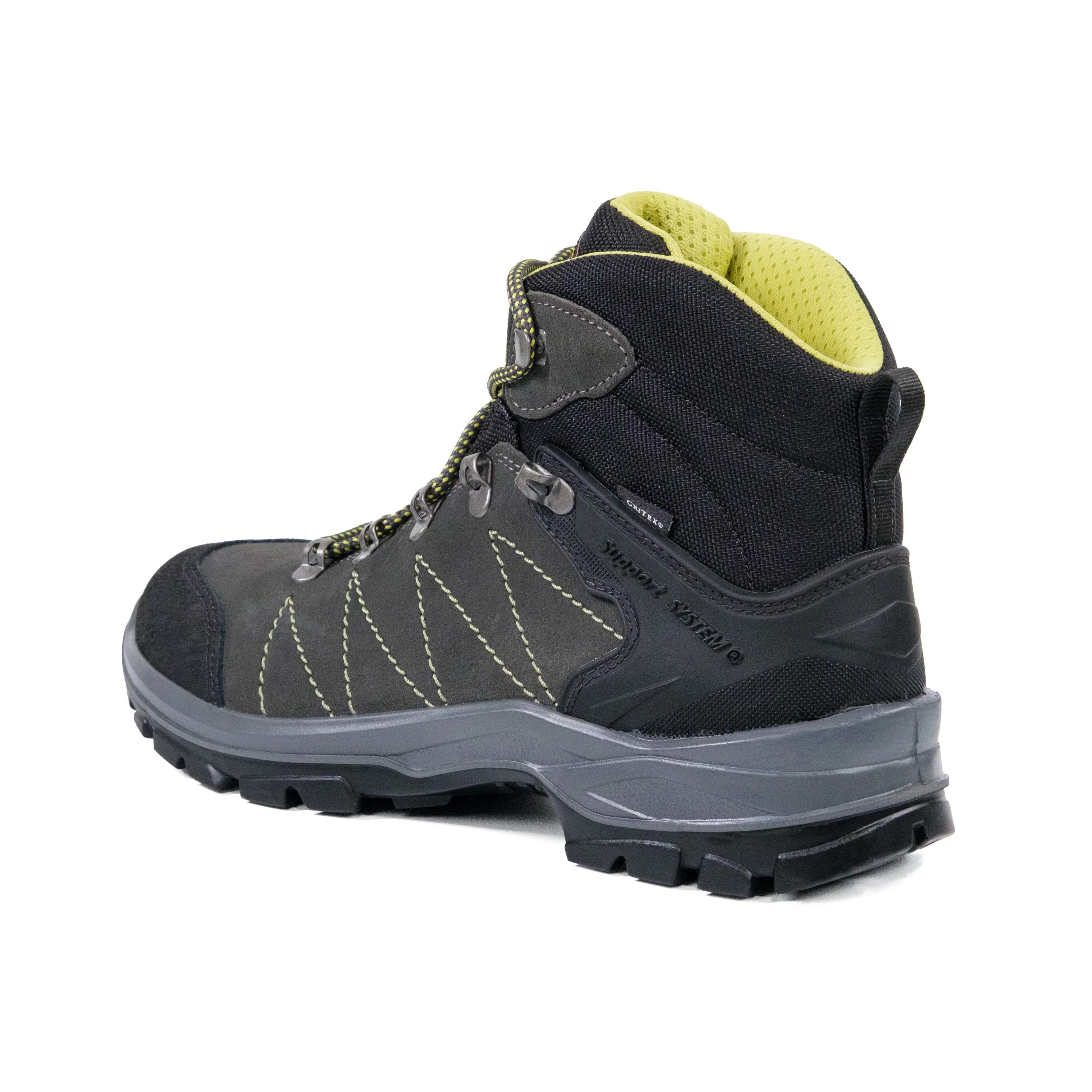 Gritex Men's Mid Ankle Hiking Shoes 14543-S1G-Grey -  4