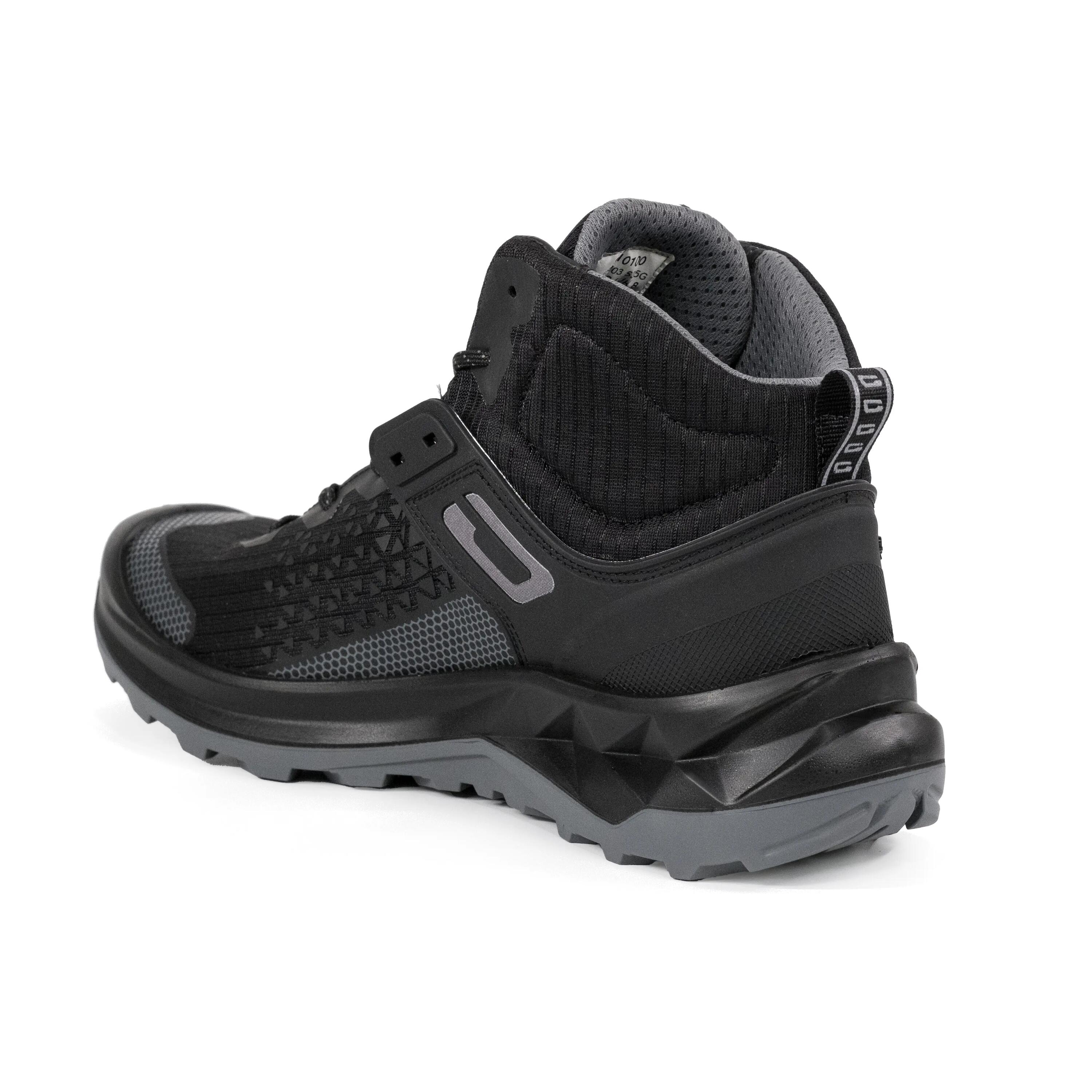 Gritex Men's Mid Ankle City Trail Shoes 15403-S35G-Black -  4