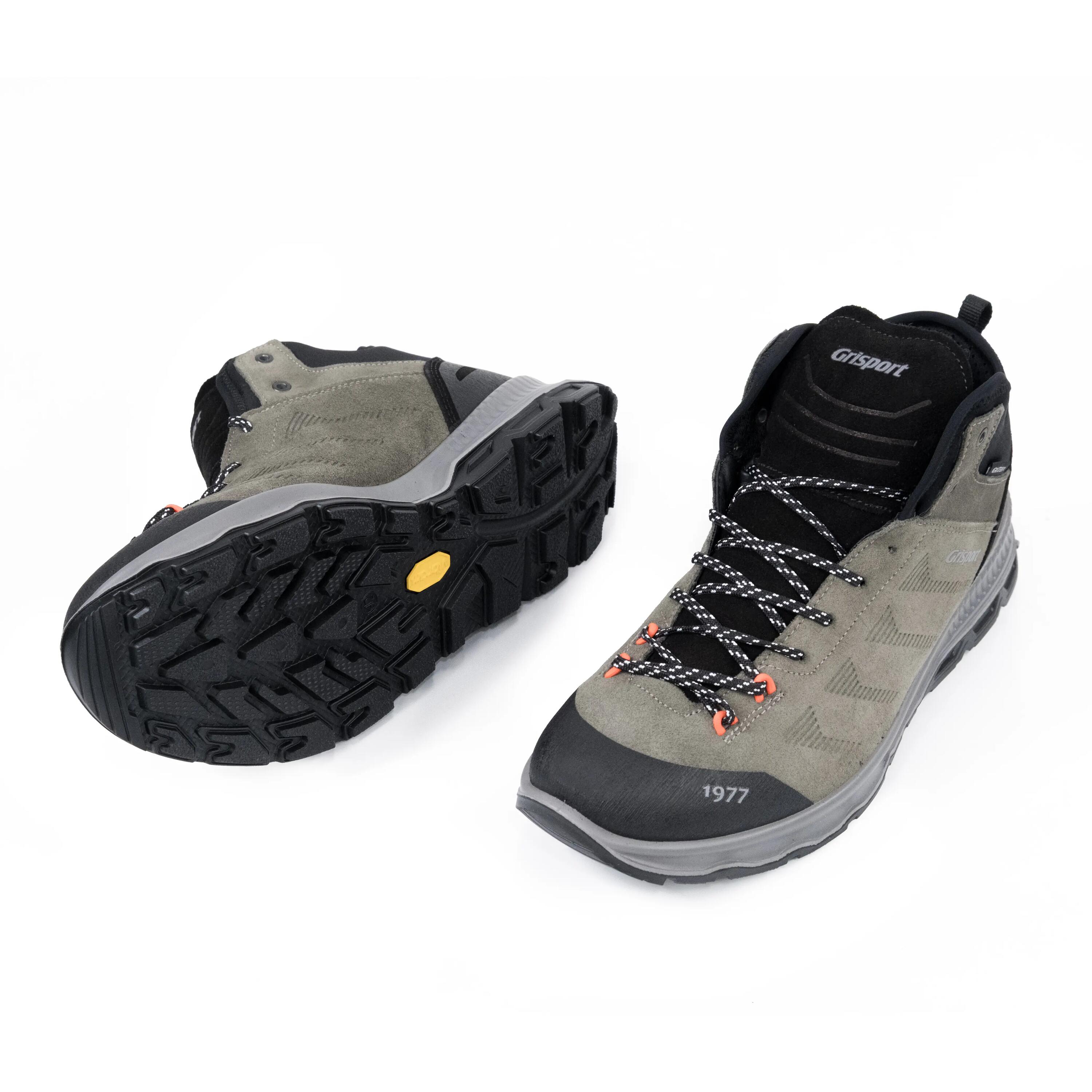 Gritex Men's Mid Ankle City Trail Shoes 14831-V5G-Green -  3
