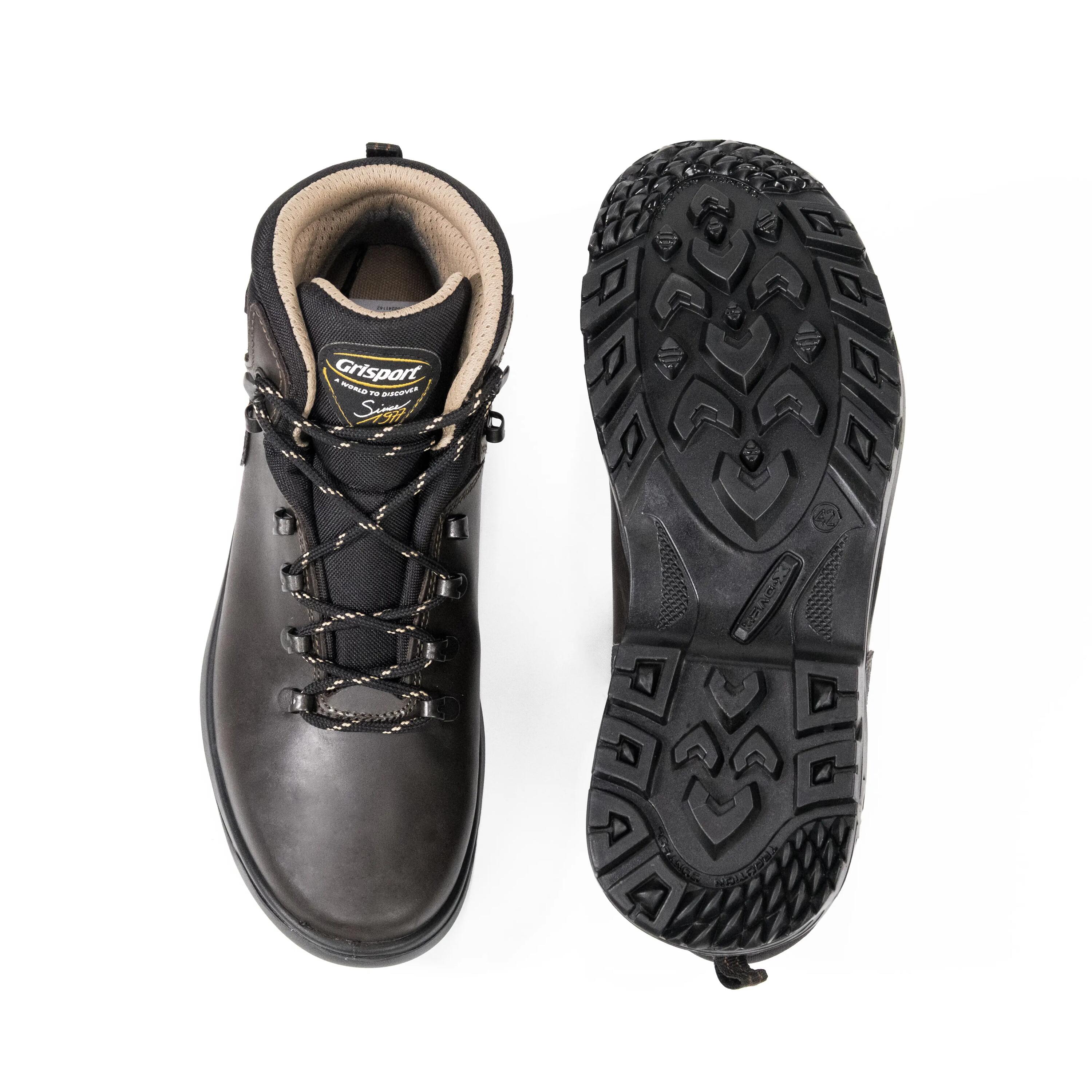 Gritex Men's Mid Ankle Trekking Shoes 11590-P7G-Brown -  3
