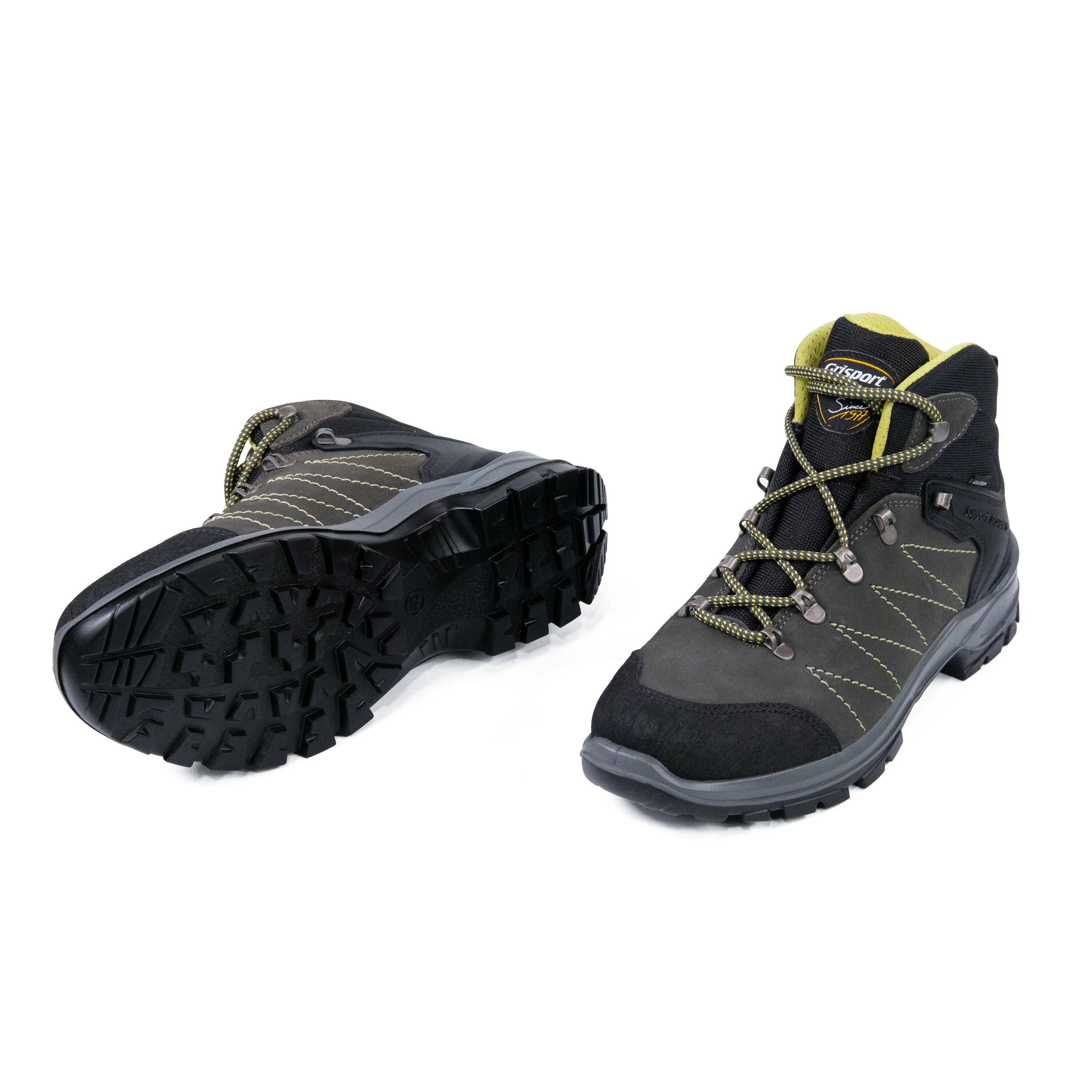 Gritex Men's Mid Ankle Hiking Shoes 14543-S1G-Grey -  3