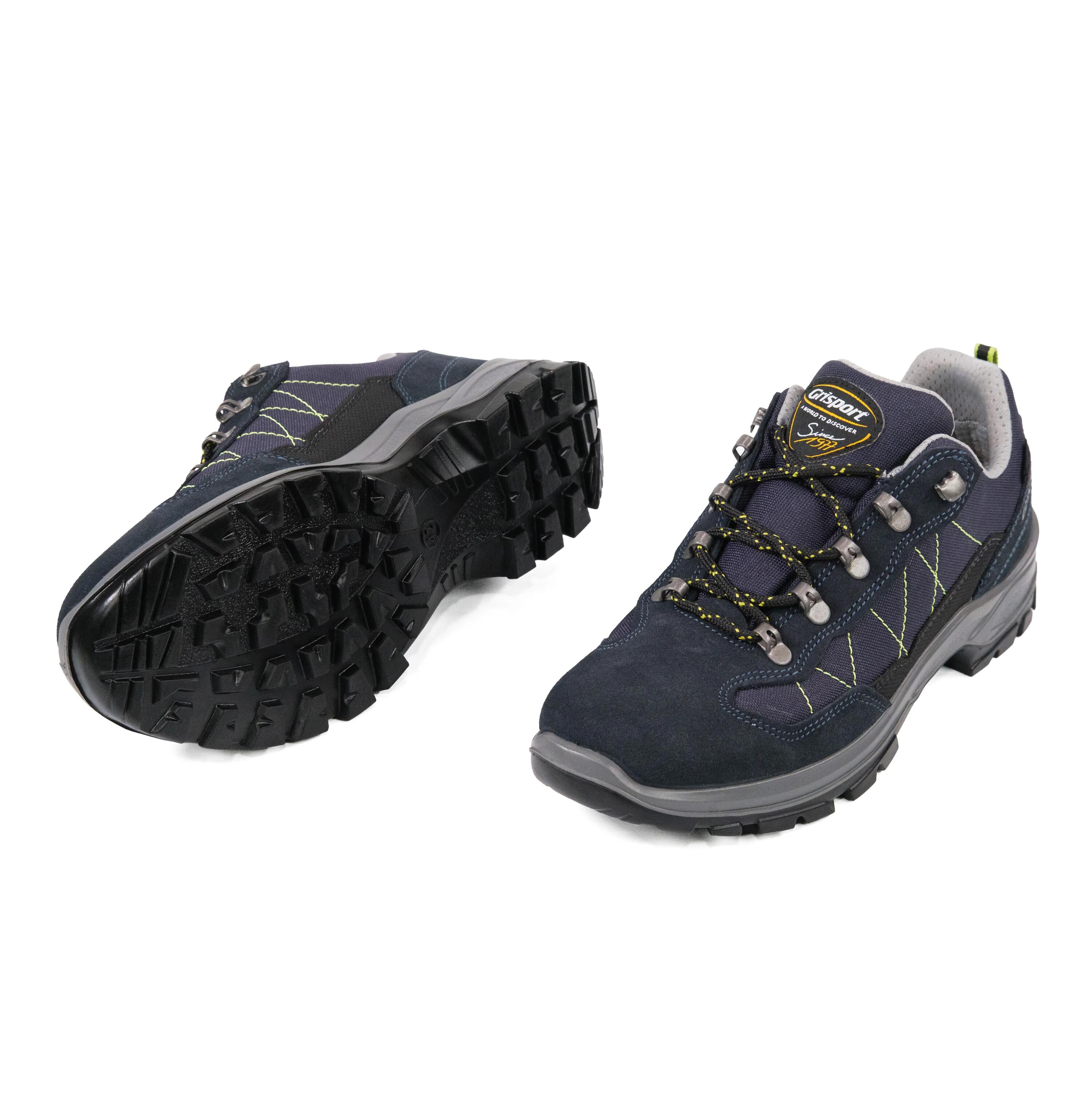 Gritex Men's Low Ankle Hiking Shoes 14519-S33G-Blue -  3
