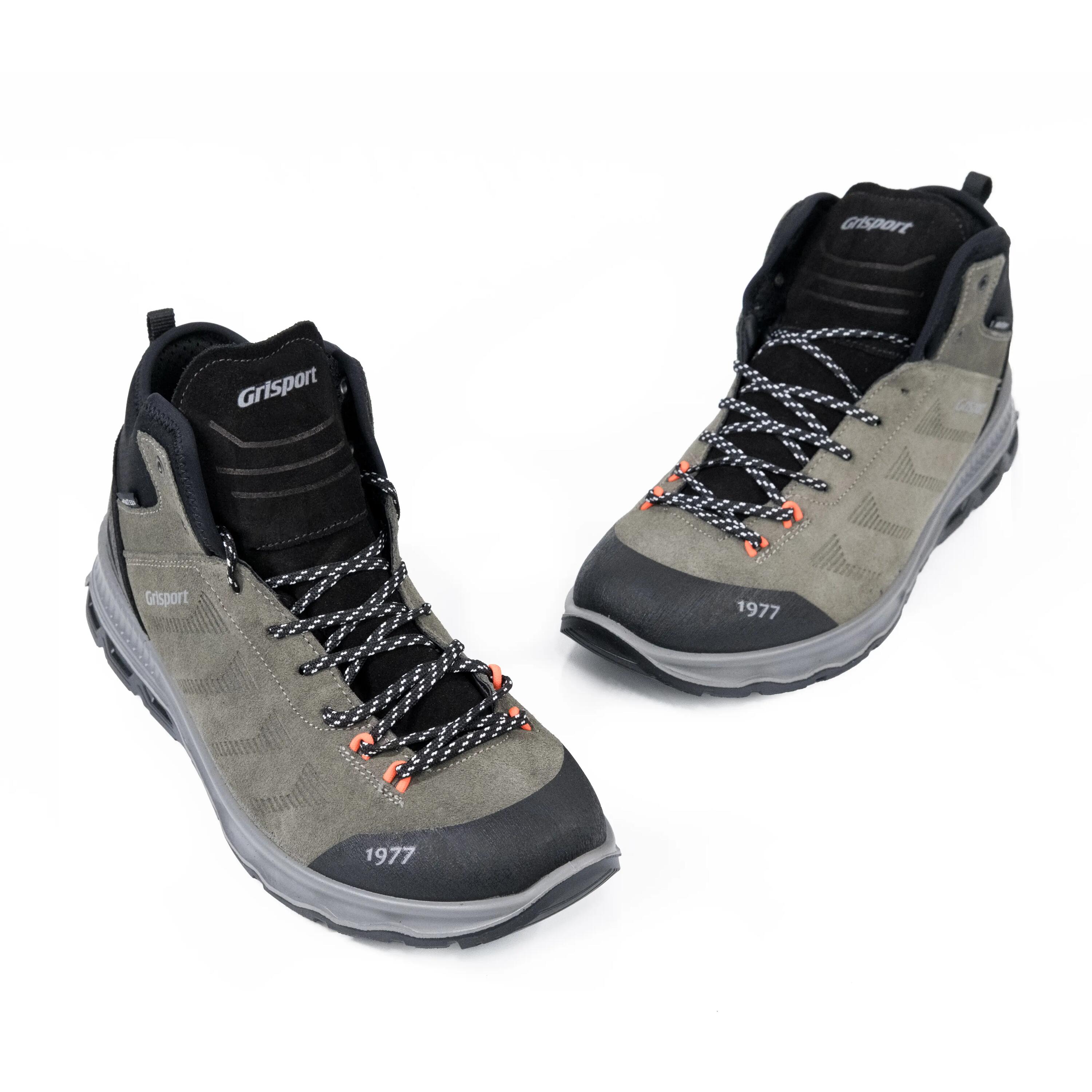 Gritex Men's Mid Ankle City Trail Shoes 14831-V5G-Green -  2