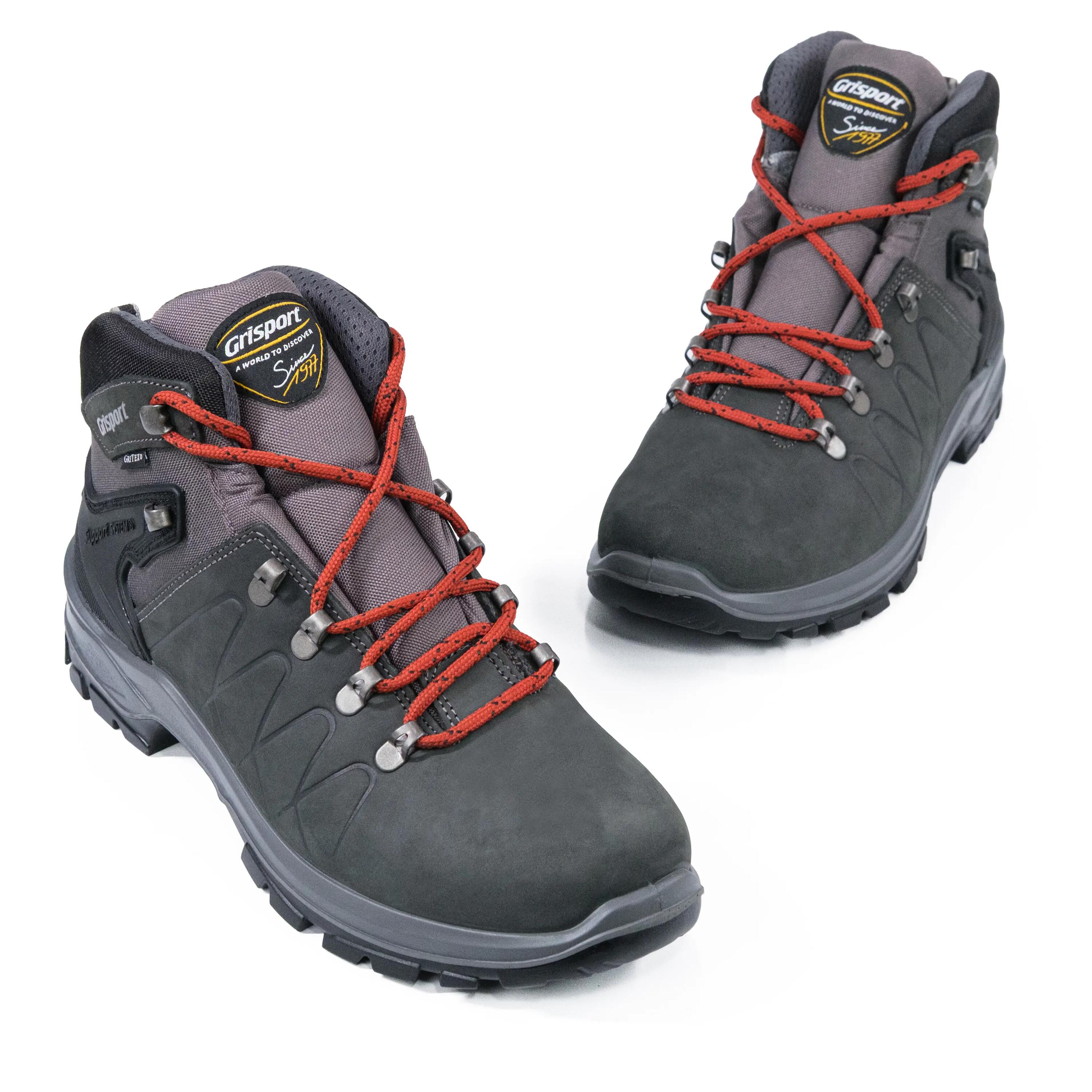 Gritex Men's Mid Ankle Hiking Shoes 14503-N9G-Anthracite -  2