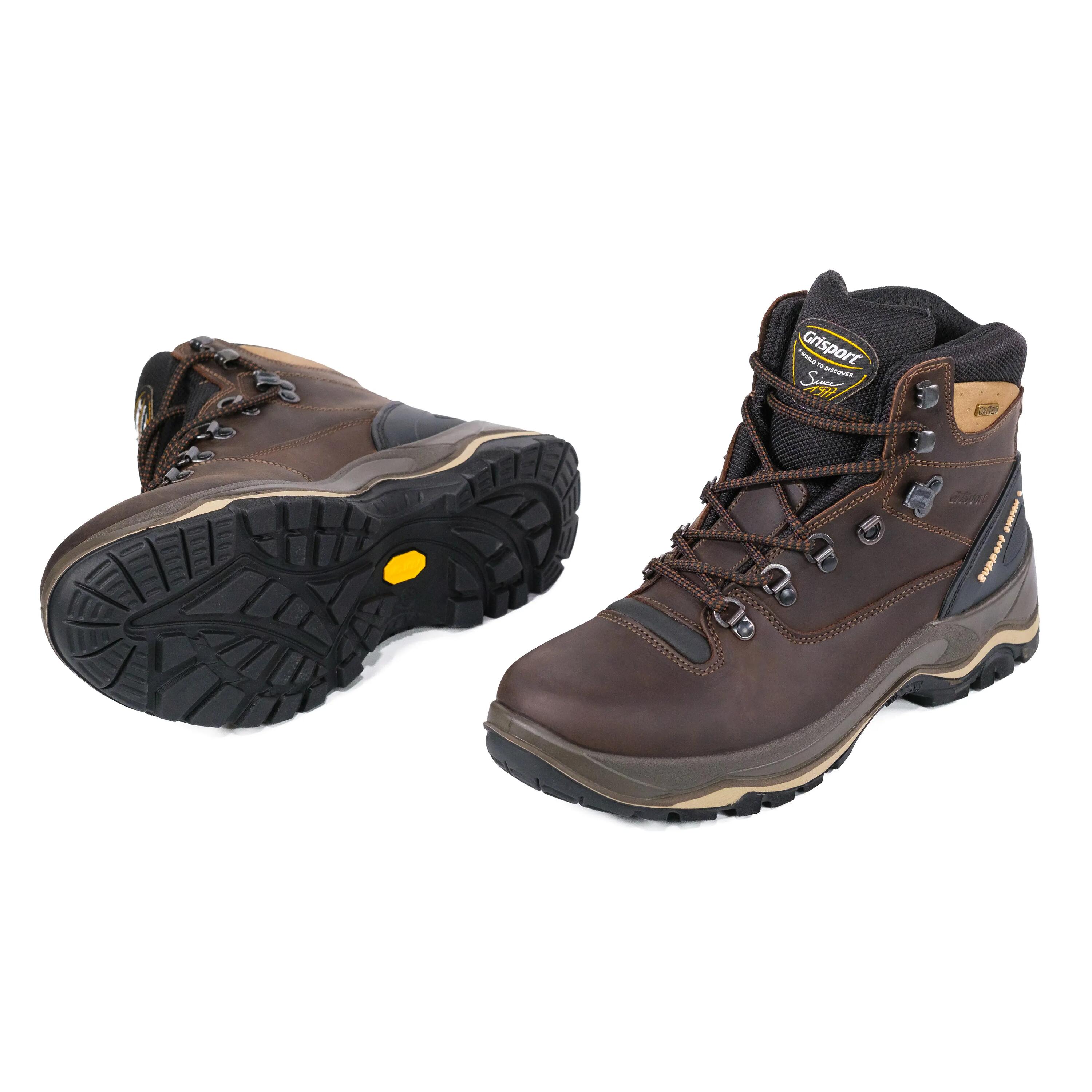 Gritex Men's Mid Ankle Trekking Shoes 11205-D15G-Brown -  3