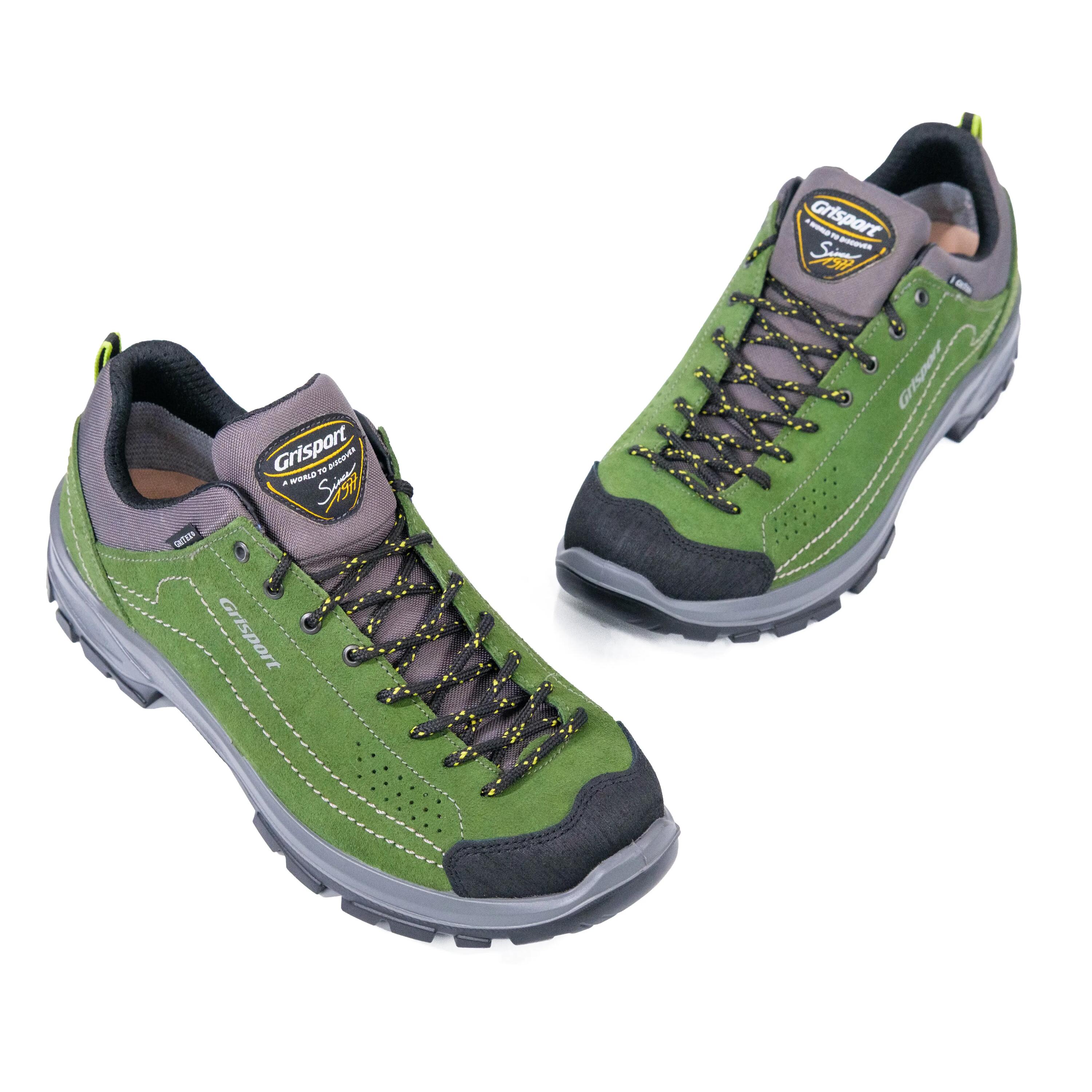 Gritex Men's Low Ankle Hiking Shoes 14527-S14G-Green -  2