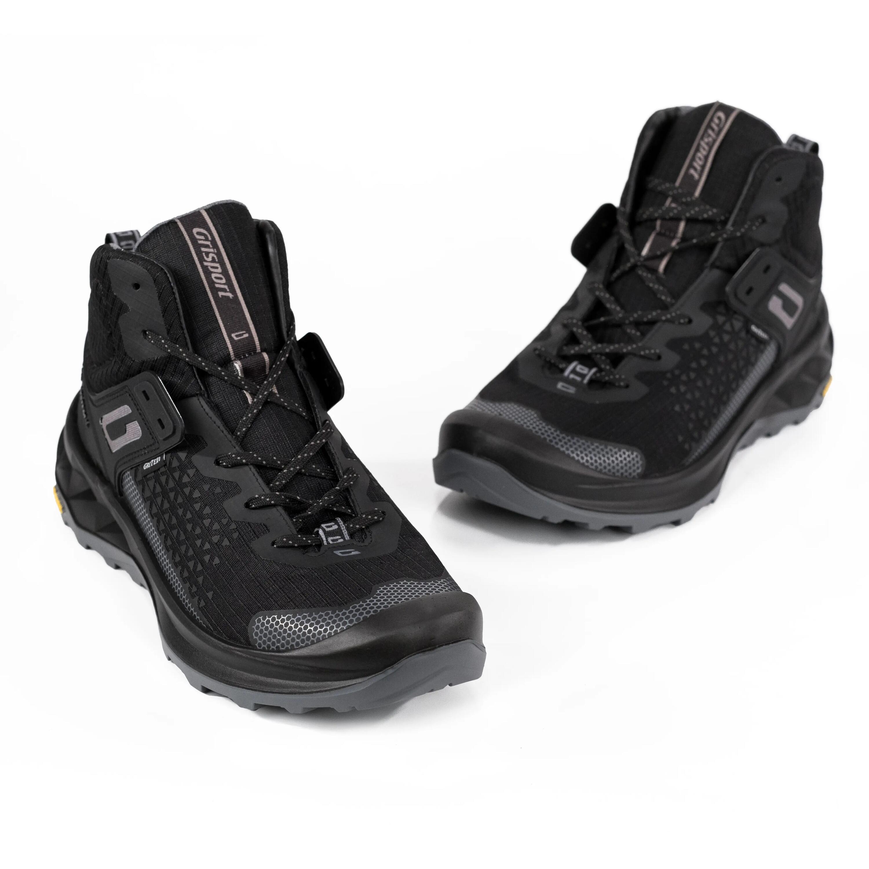 Gritex Men's Mid Ankle City Trail Shoes 15403-S35G-Black -  2