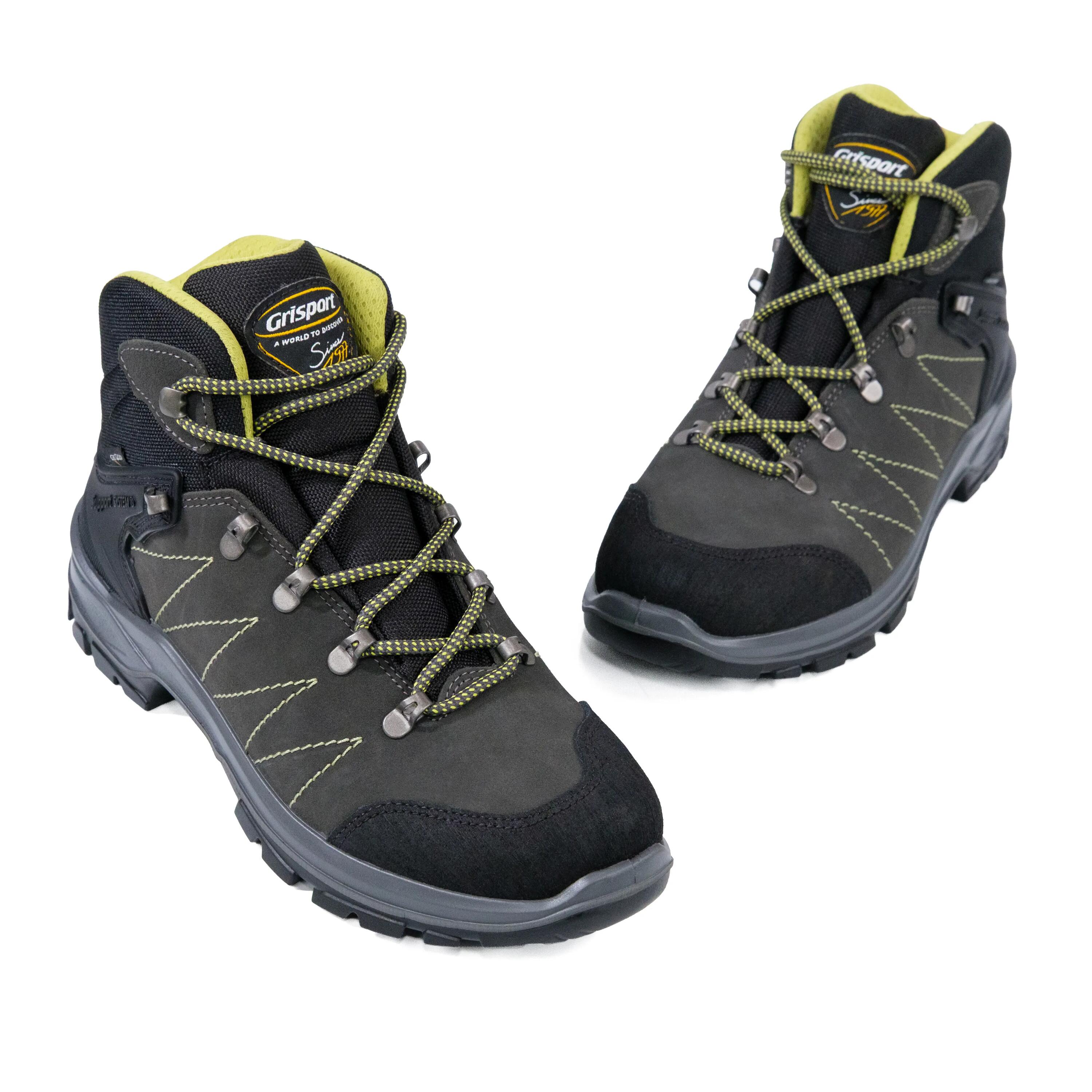 Gritex Men's Mid Ankle Hiking Shoes 14543-S1G-Grey -  2