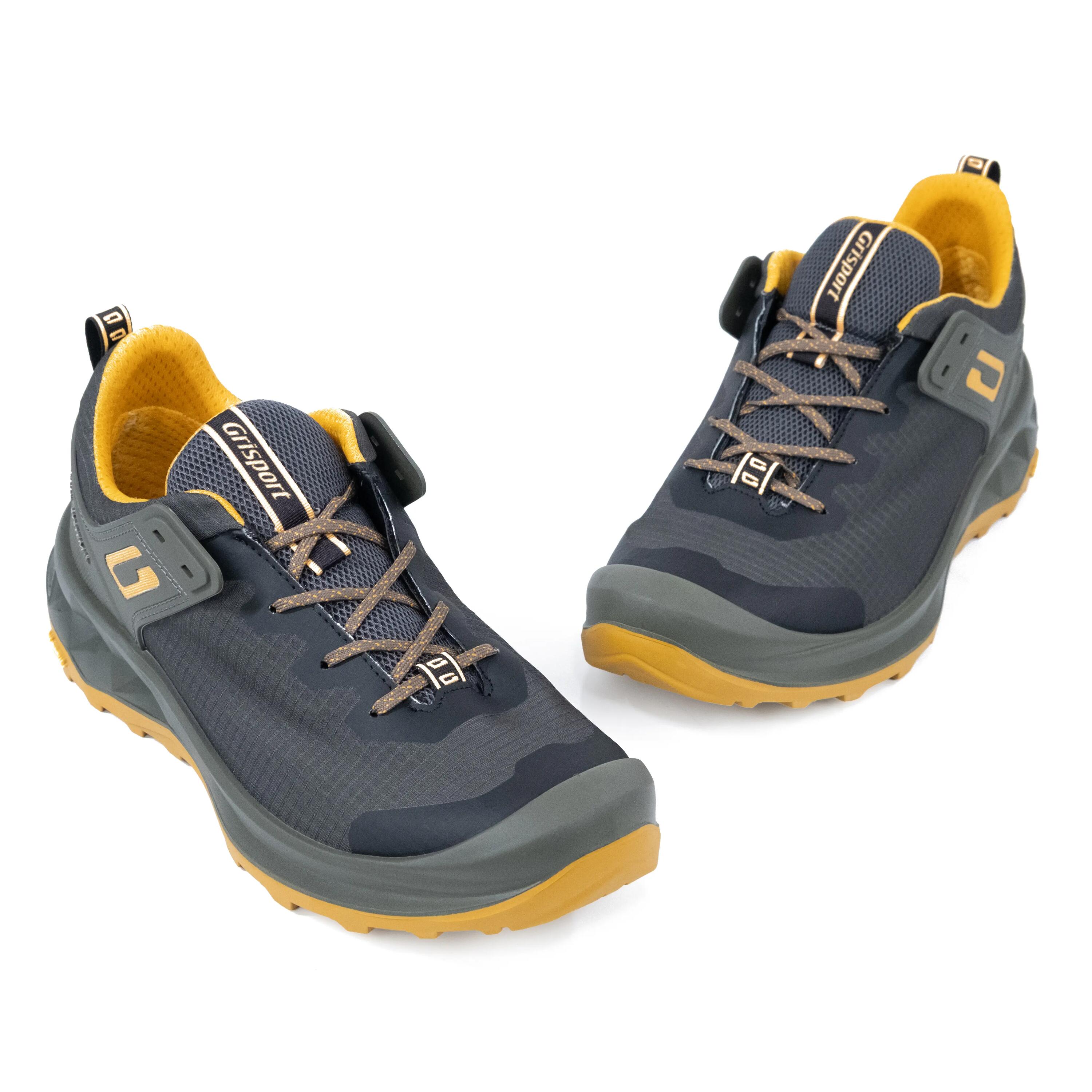 Gritex Men's Low Ankle City Trail Shoes 15409-S22-Anthracite -  2