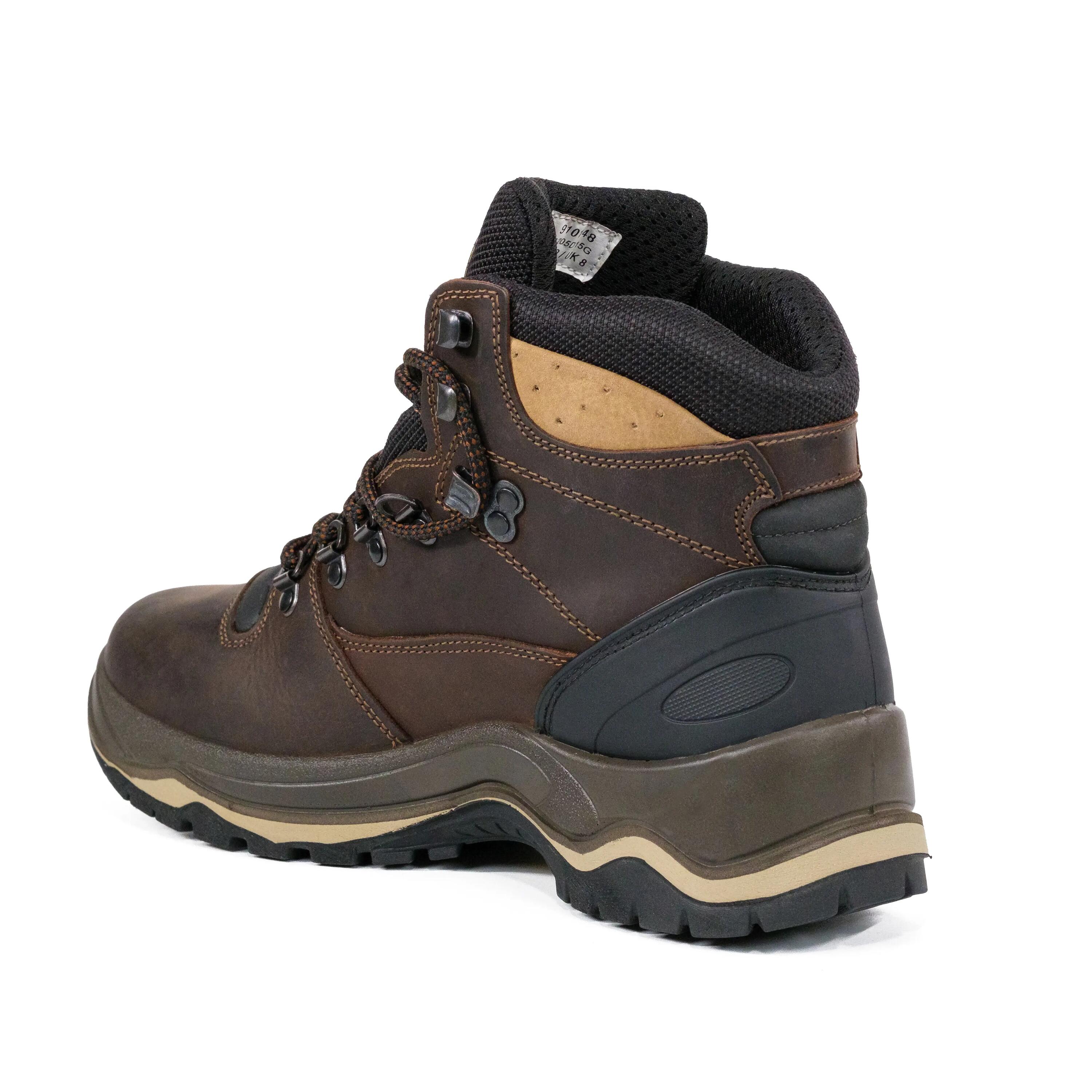 Gritex Men's Mid Ankle Trekking Shoes 11205-D15G-Brown -  2