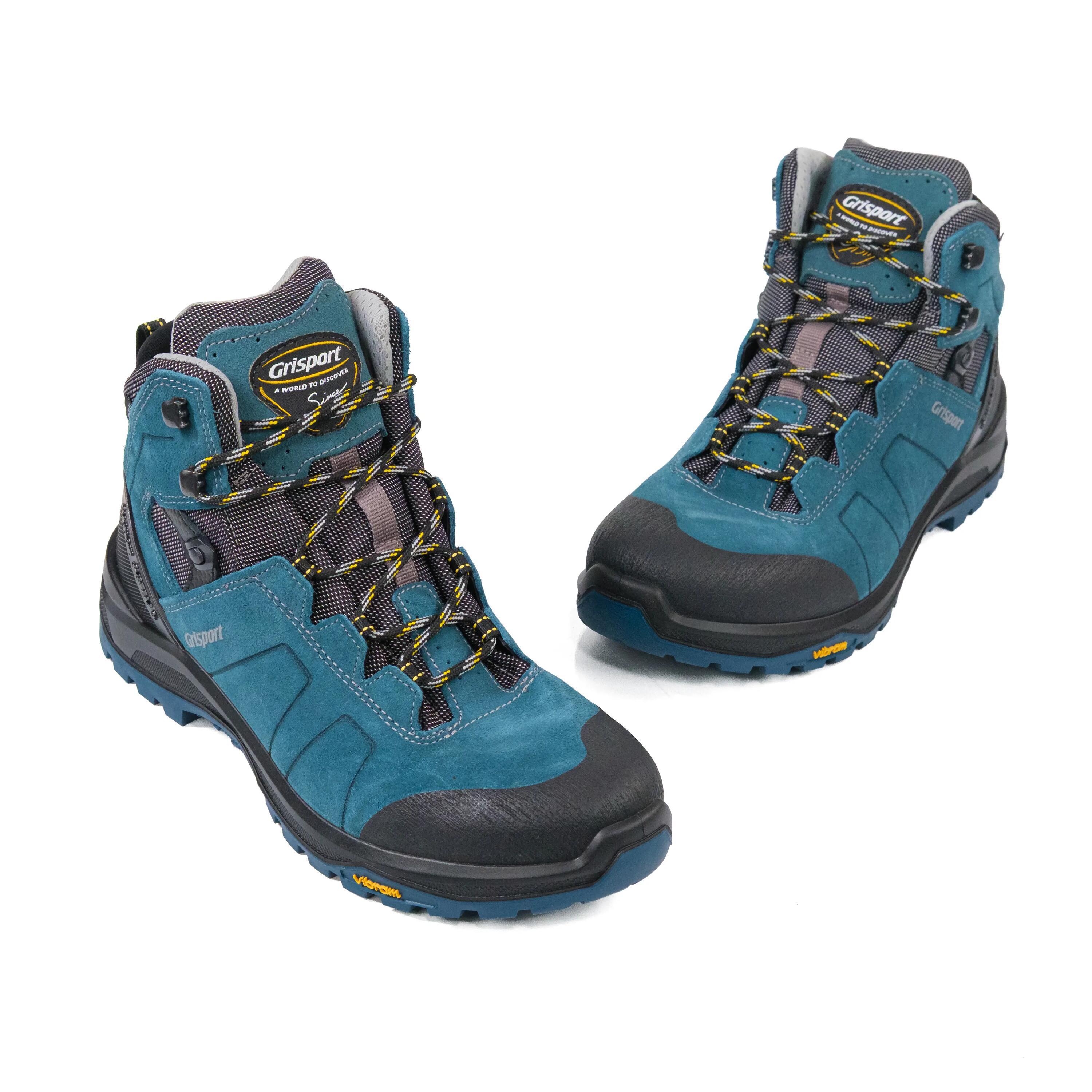 Gritex Men's Mid Ankle Hiking Shoes 14411-S2G-Blue -  2