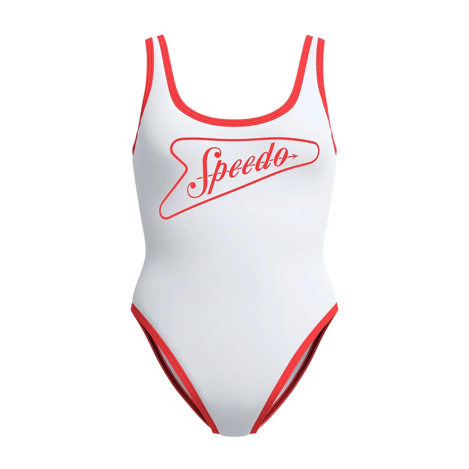 Speedo Womens/Ladies Scoop Neck One Piece Swimsuit