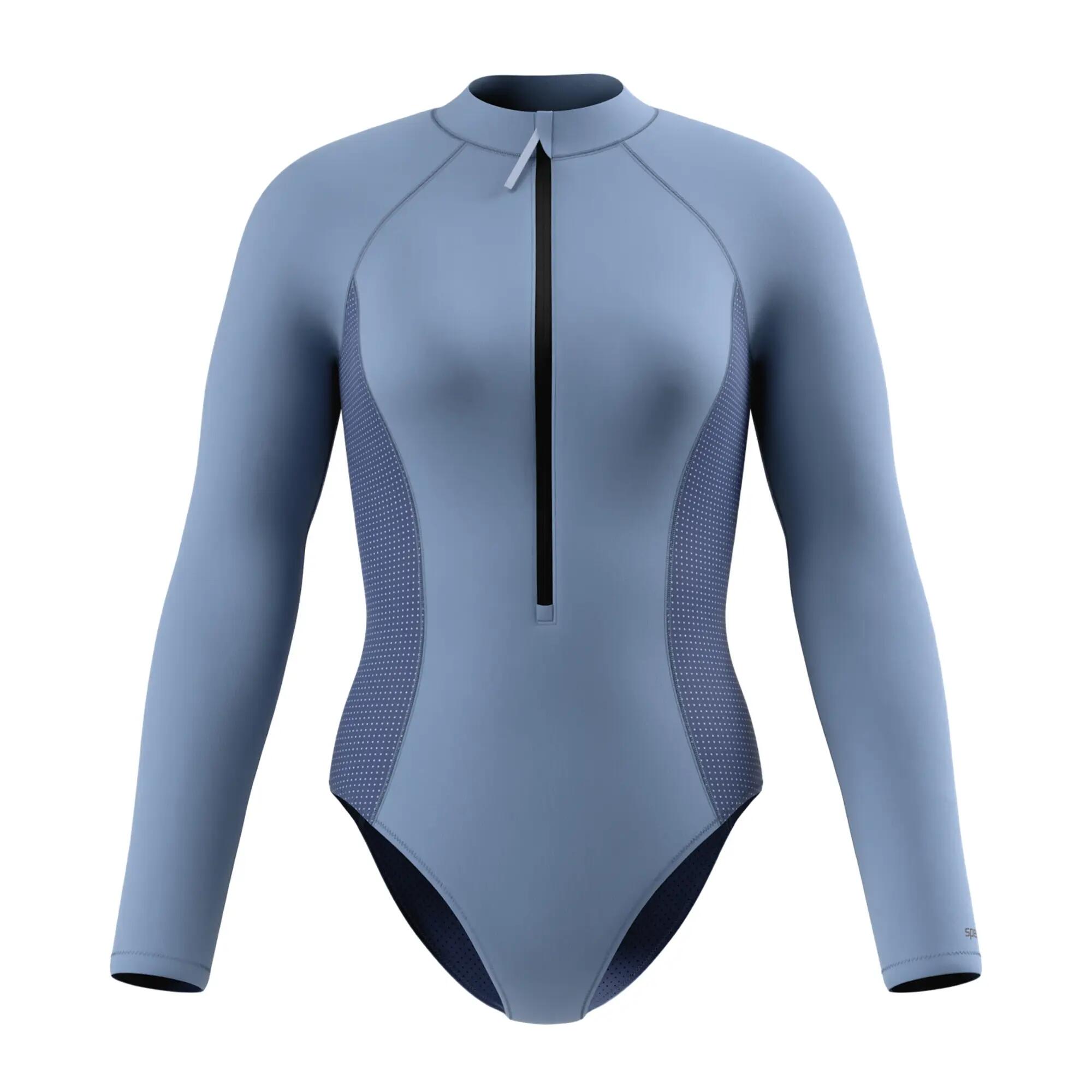 Speedo Womens/Ladies Scuba Flex Long-Sleeved One Piece Swimsuit