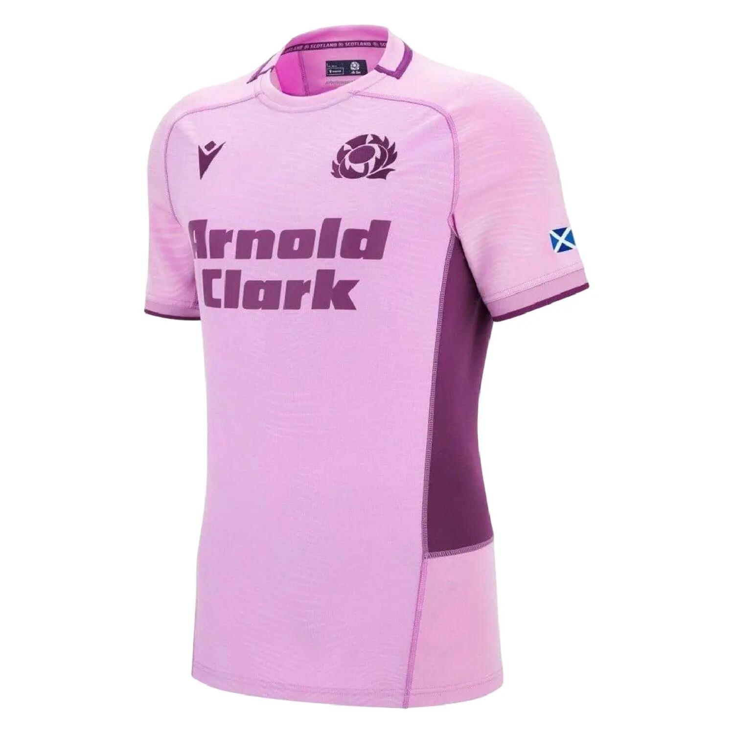 Macron Womens/Ladies World Cup 2025 Scotland RU Rugby Jersey